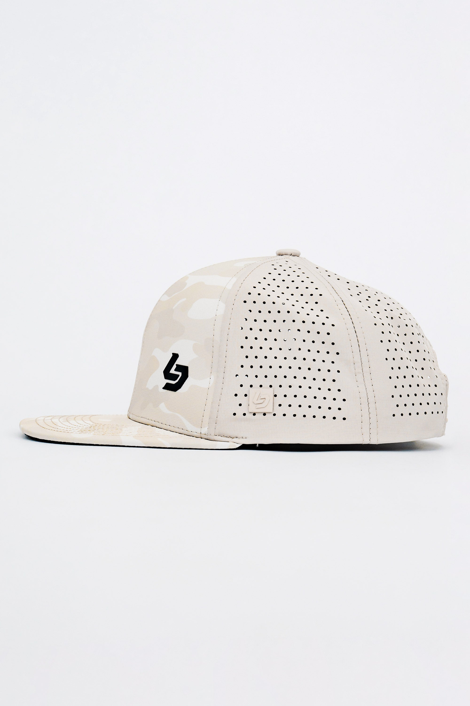 Locked Down Brands Premium Water Resistant BASE Brand Snapback - Desert Camo