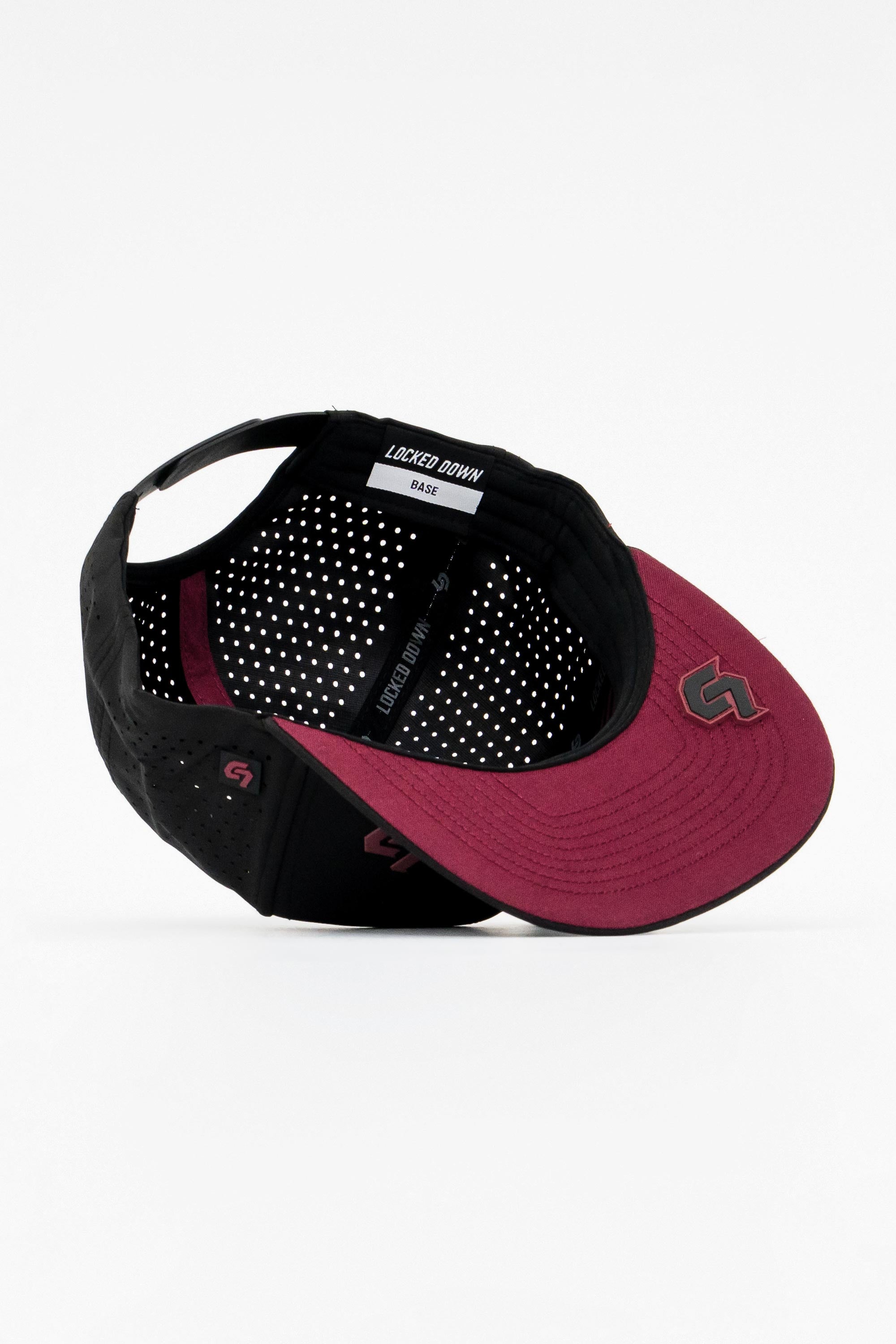 Locked Down Brands Premium Water Resistant BASE Brand Snapback - Volcano