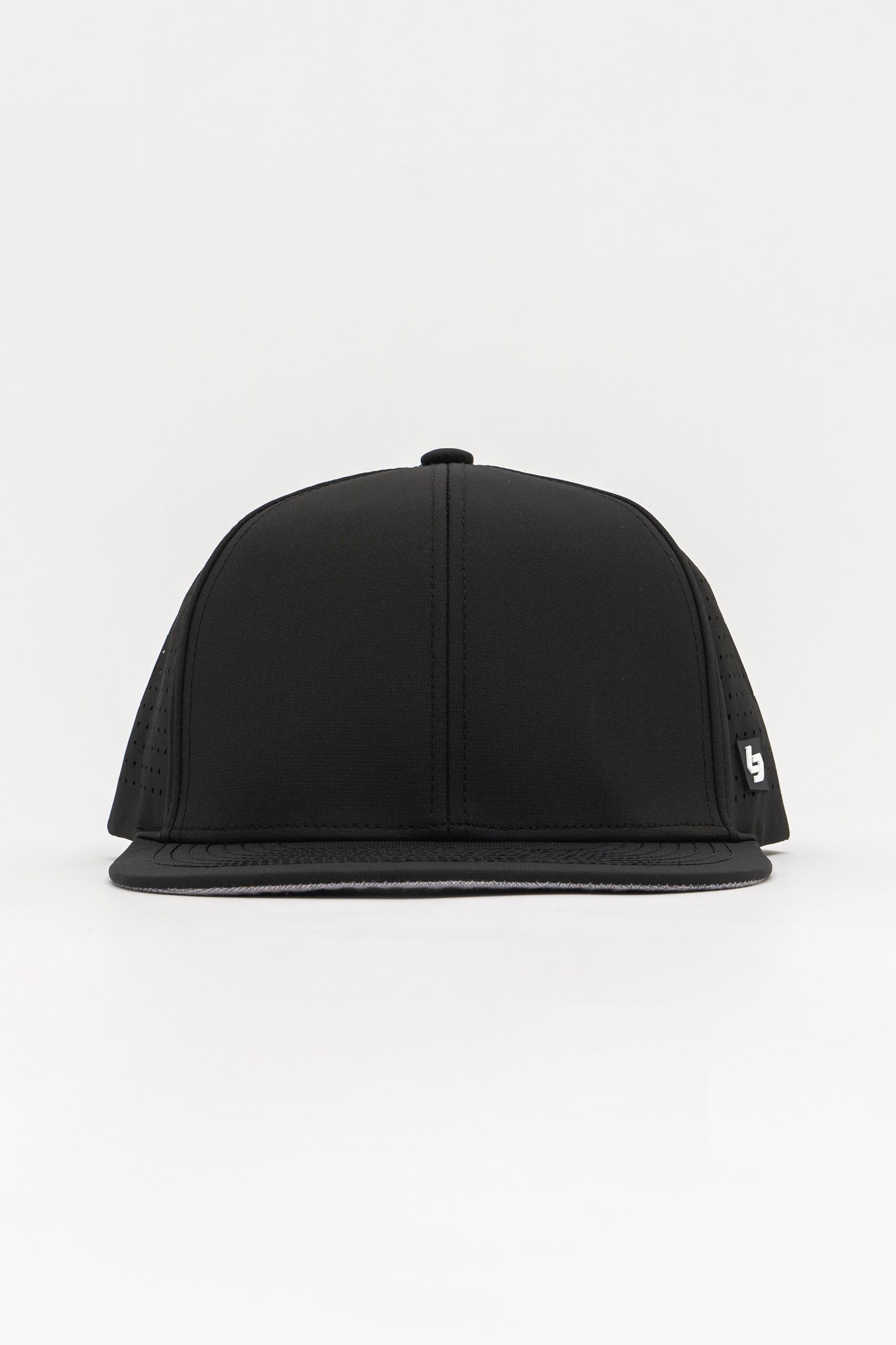 Locked Down Brands Premium Water Resistant BASE Blank Snapback - Black