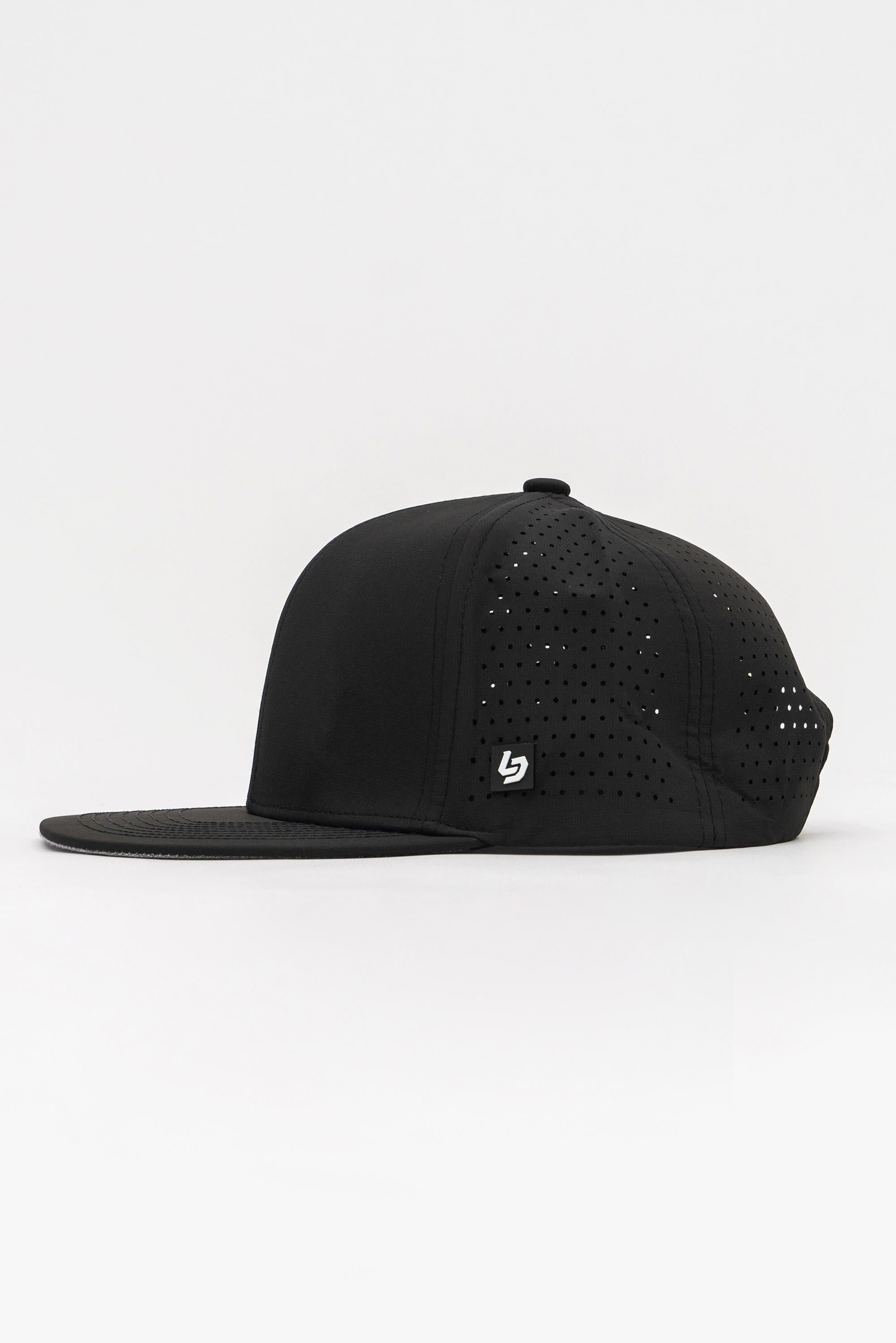 Locked Down Brands Premium Water Resistant BASE Blank Snapback - Black