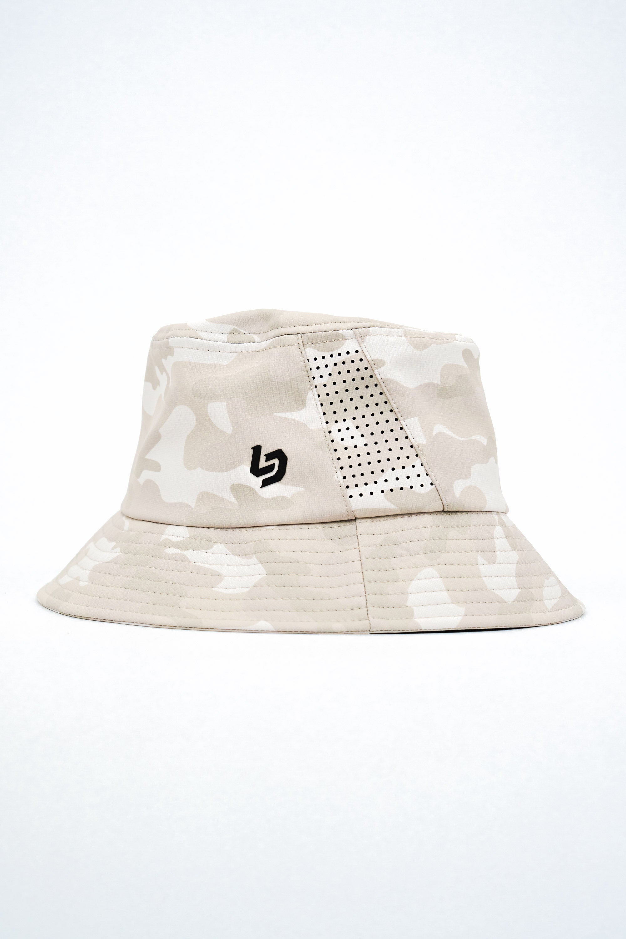 Locked Down Brands Premium Water Resistant Stamp BUCKET Hat - Desert Camo