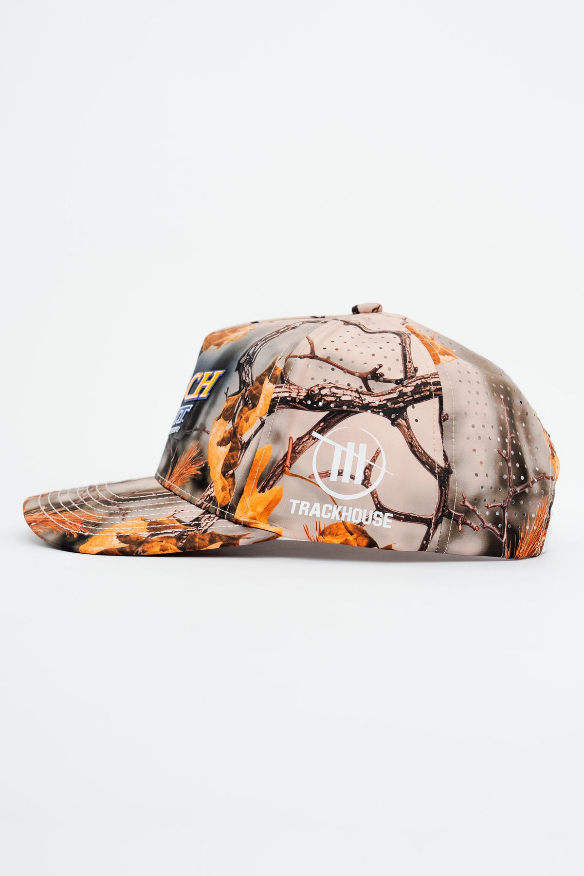 Locked Down Brands Premium Water Resistant ICON Snapback in Collaboration with Ross Chastain, Busch Camo and Trackhouse Racing in NASCAR