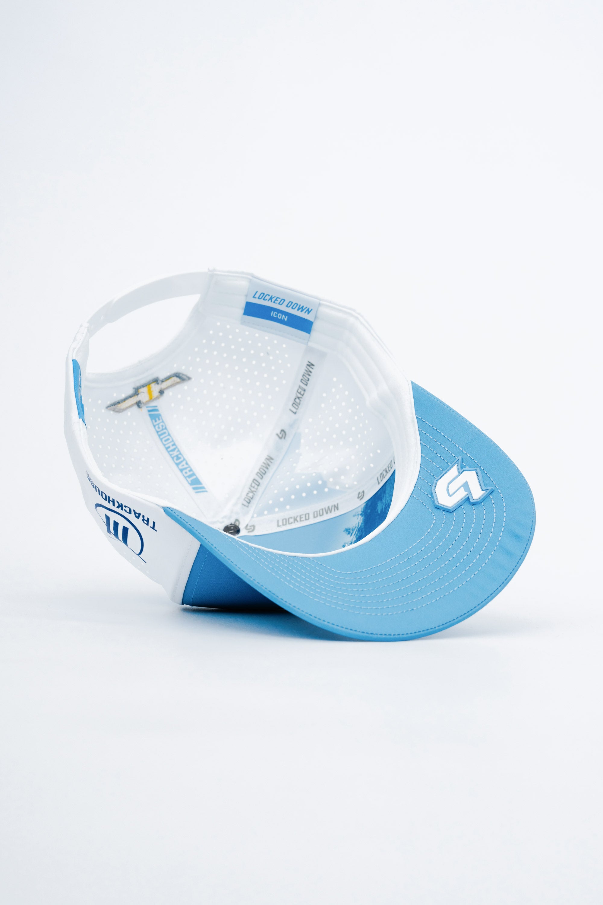 Locked Down Brands Premium Water Resistant ICON Snapback in Collaboration with Ross Chastain, Busch Light and Trackhouse Racing in NASCAR