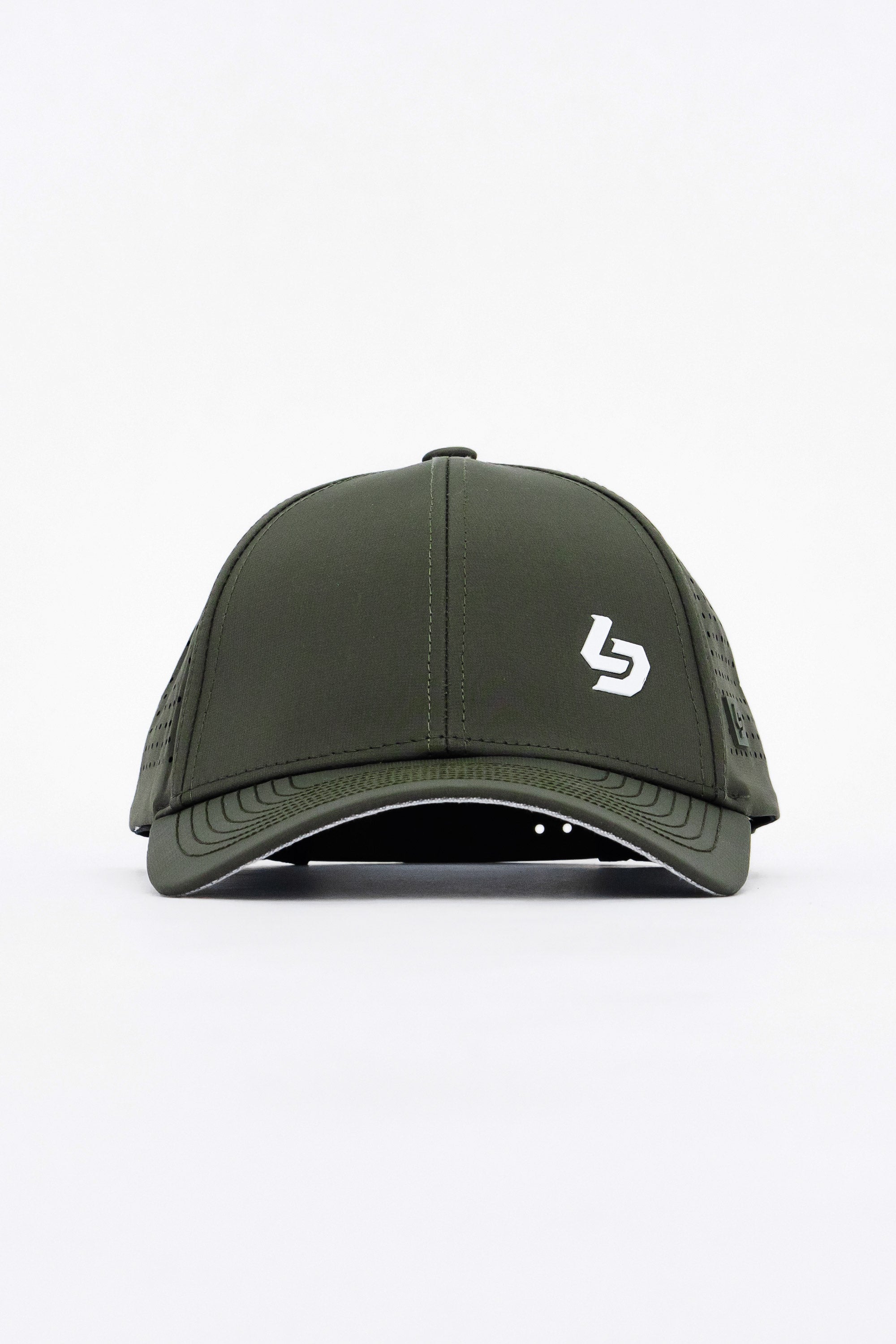 Locked Down Brands Premium Water Resistant CLASSIC Brand Snapback - Olive