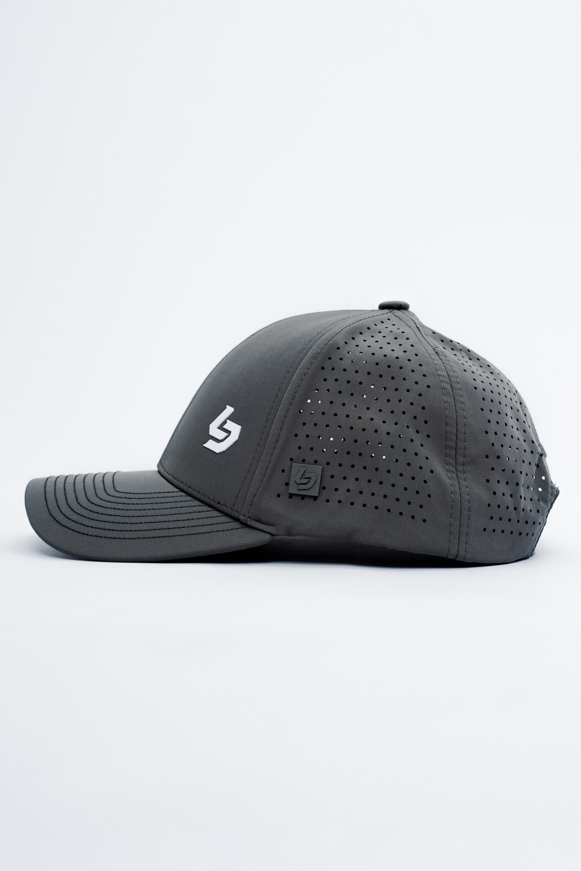 Locked Down Brands Premium Water Resistant CLASSIC Brand Snapback - Graphite