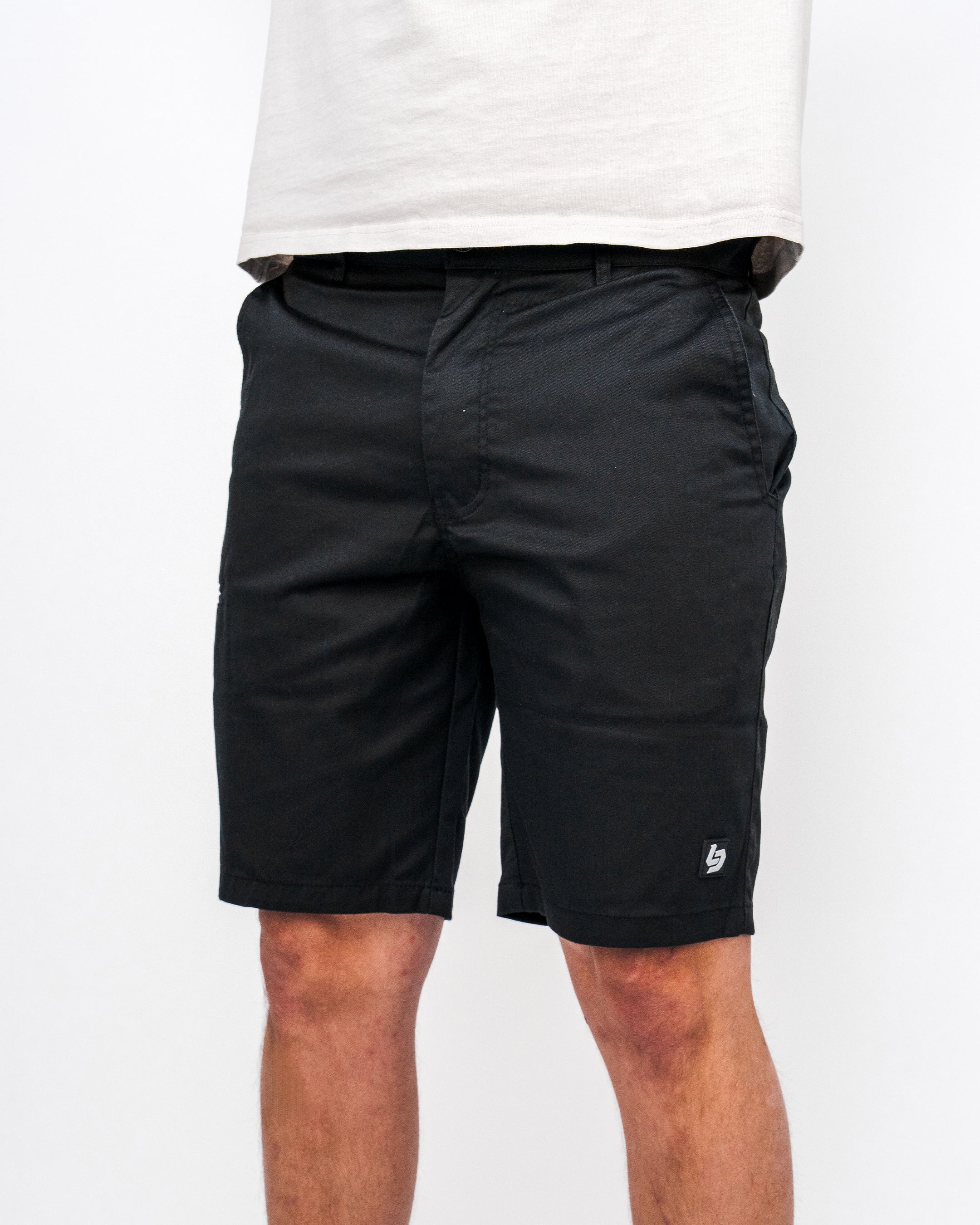 Locked Down Brands Premium Cargo Track Short - Black