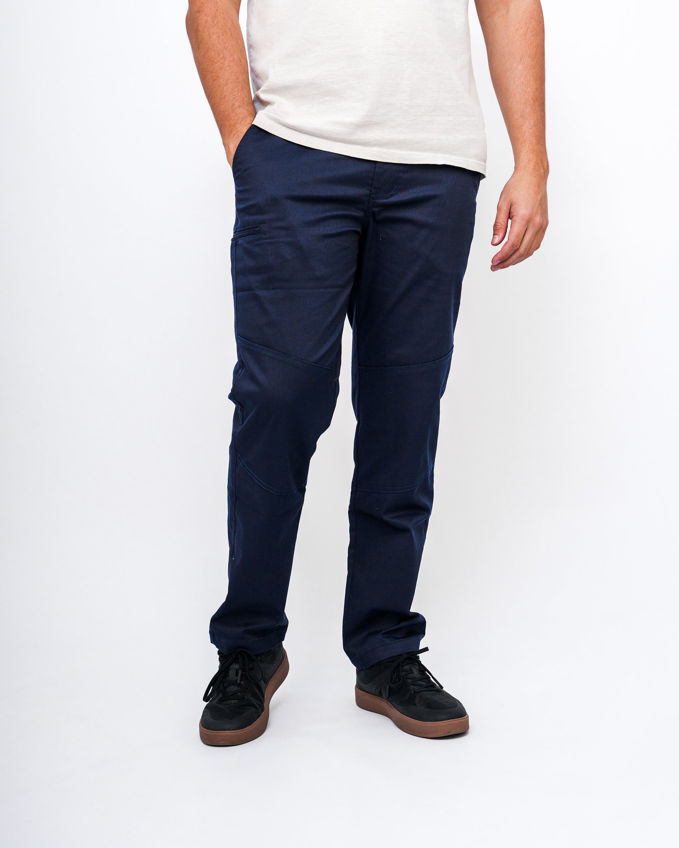 Locked Down Brands Premium Cargo Track Pant - Navy