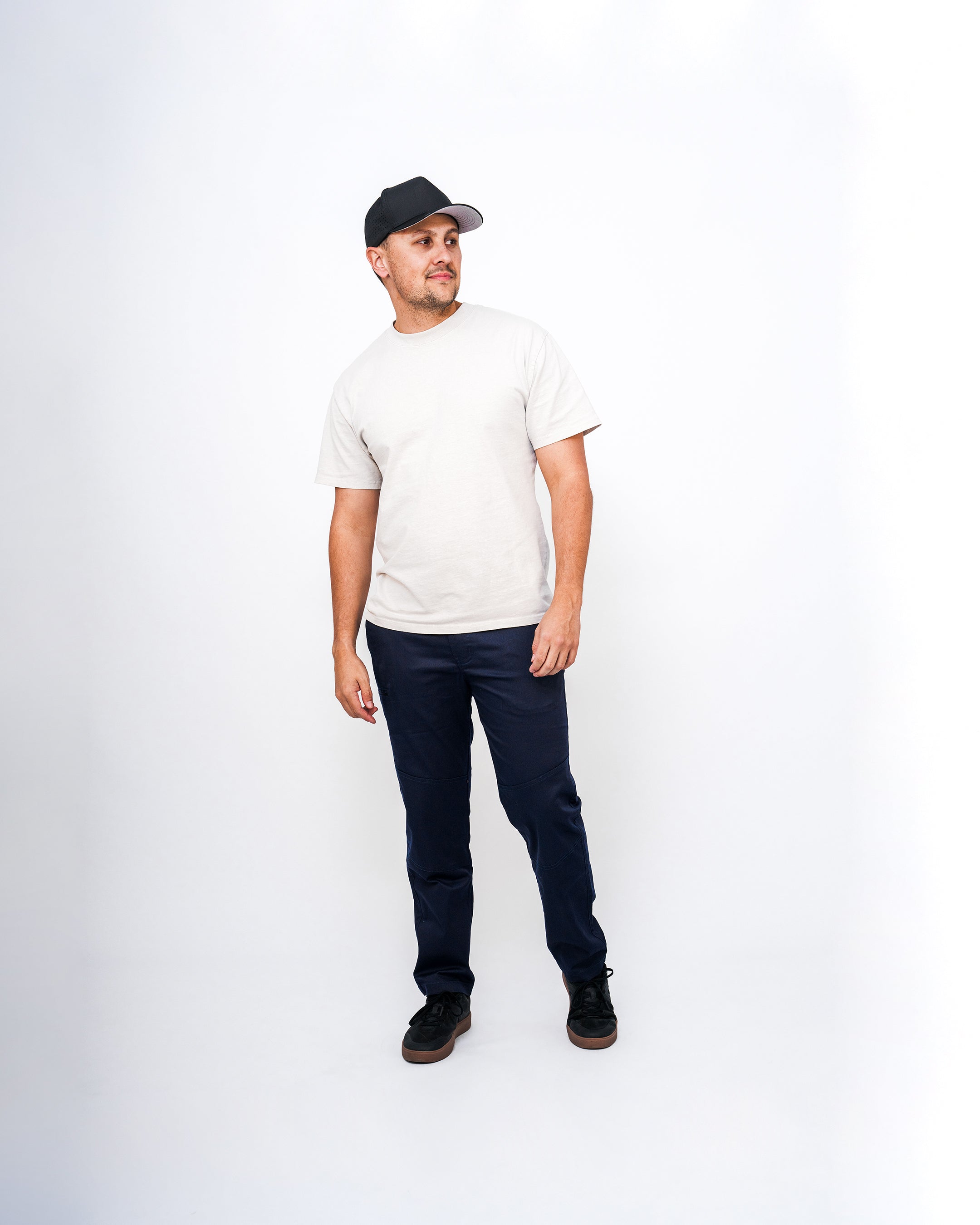 Locked Down Brands Premium Cargo Track Pant - Navy