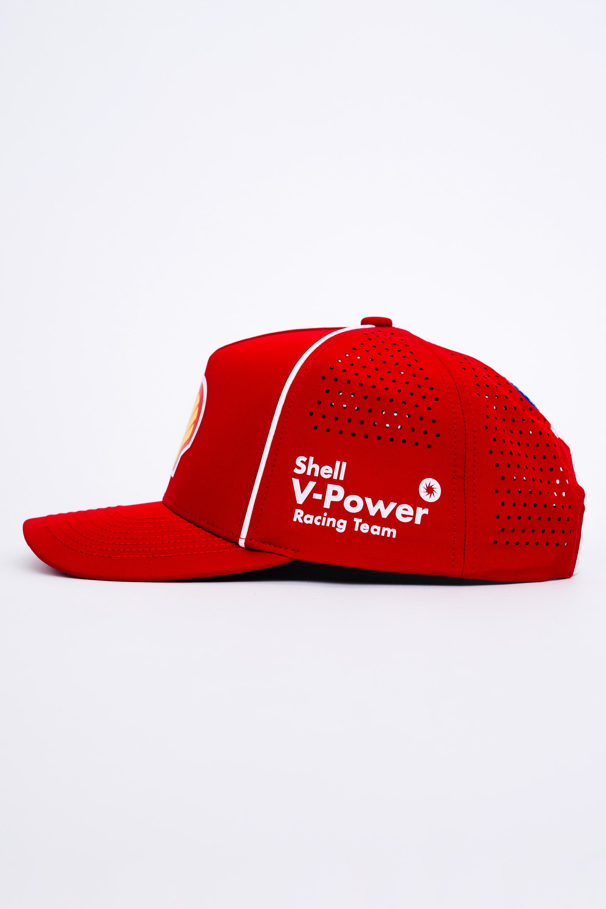 Locked Down Brands Premium Water Resistant ICON Snapback in Collaboration with Dick Johnson Racing's Shell V Power.