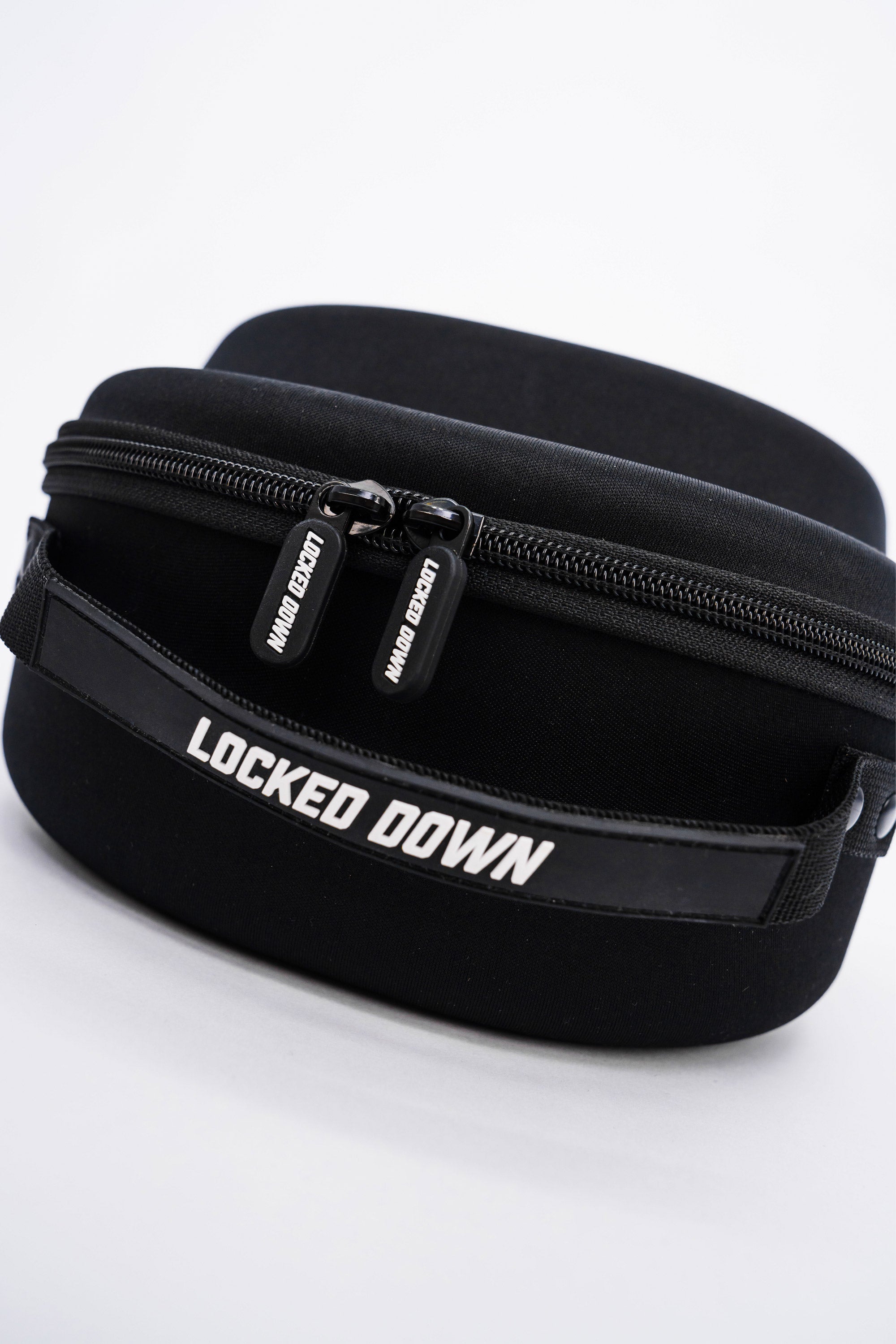 Locked Down Brands hat travel, carry case. Fits a total of four hats.