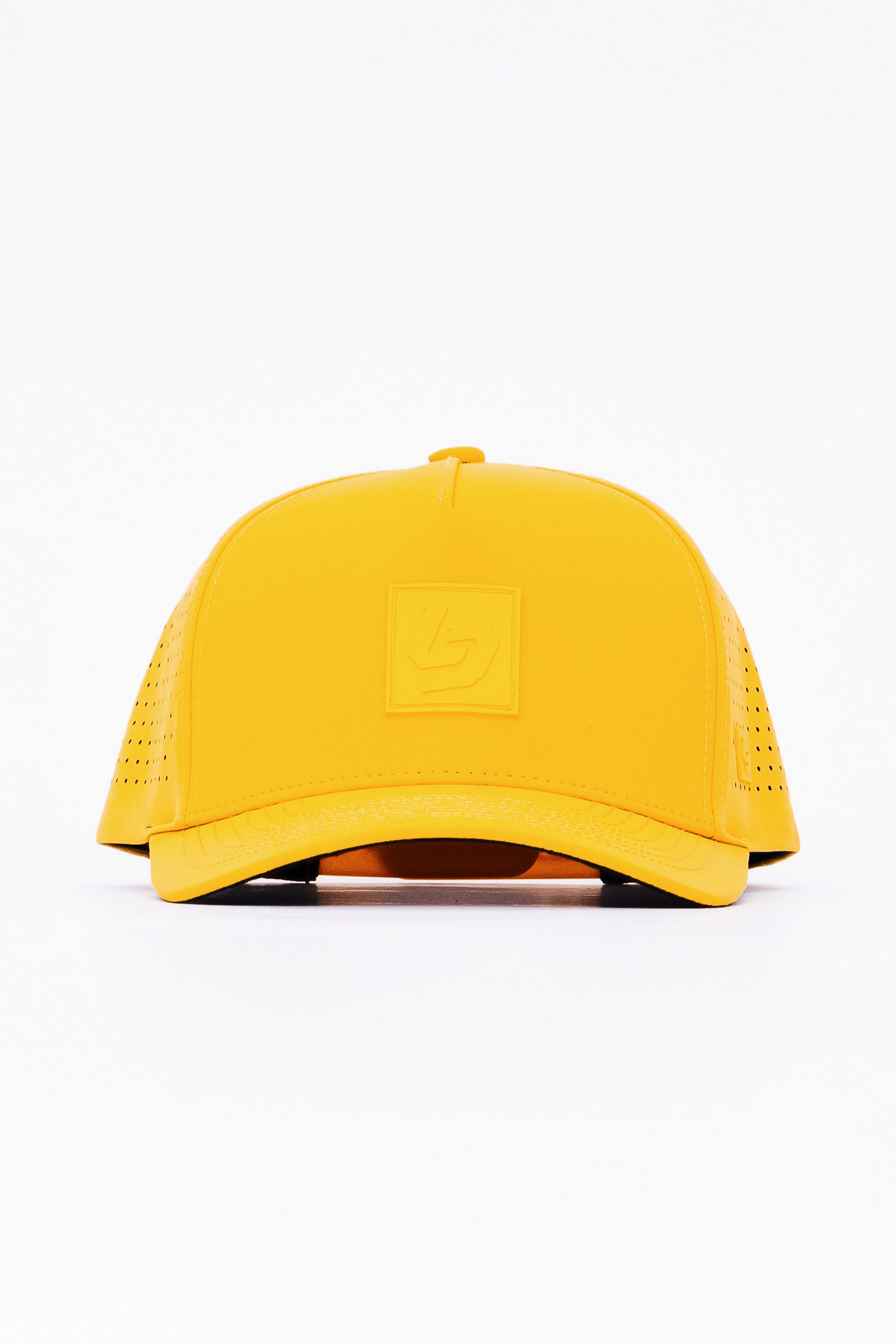 Locked Down Brands Premium Water Resistant ICON LD Snapback - Mustard/Black