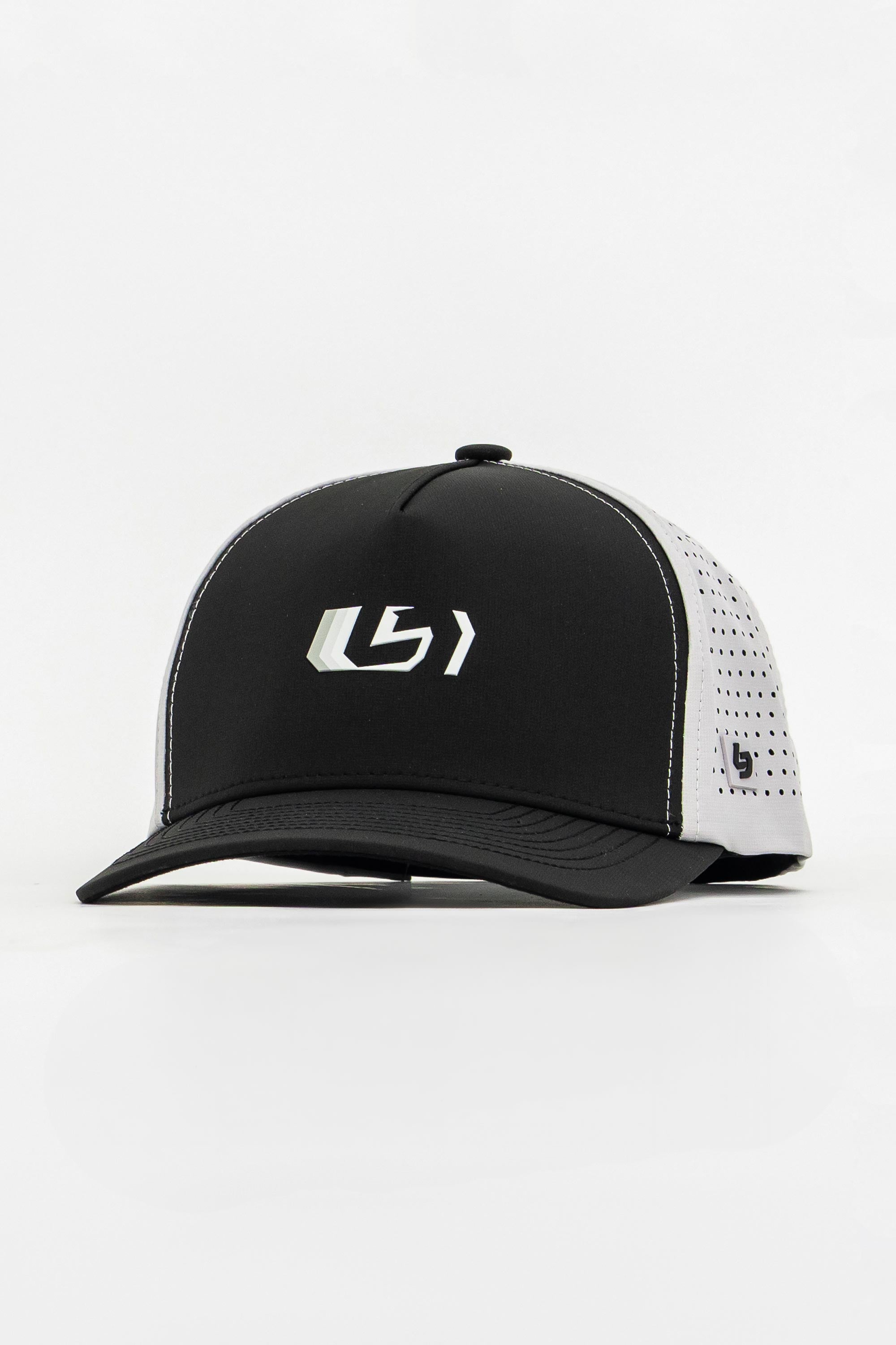 Locked Down Brands Premium Water Resistant ICON Wall Snapback - Black/Stone Grey