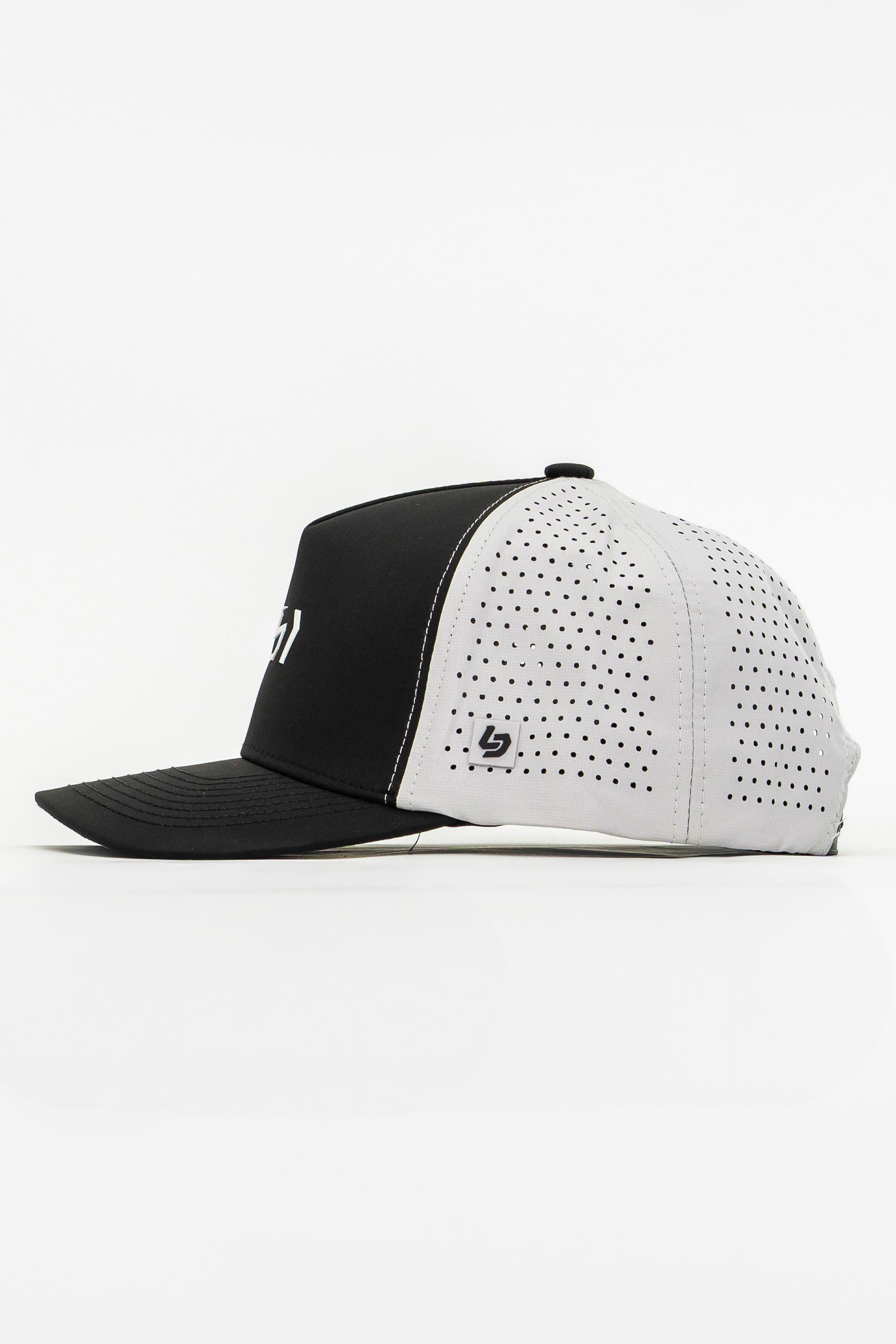 Locked Down Brands Premium Water Resistant ICON Wall Snapback - Black/Stone Grey
