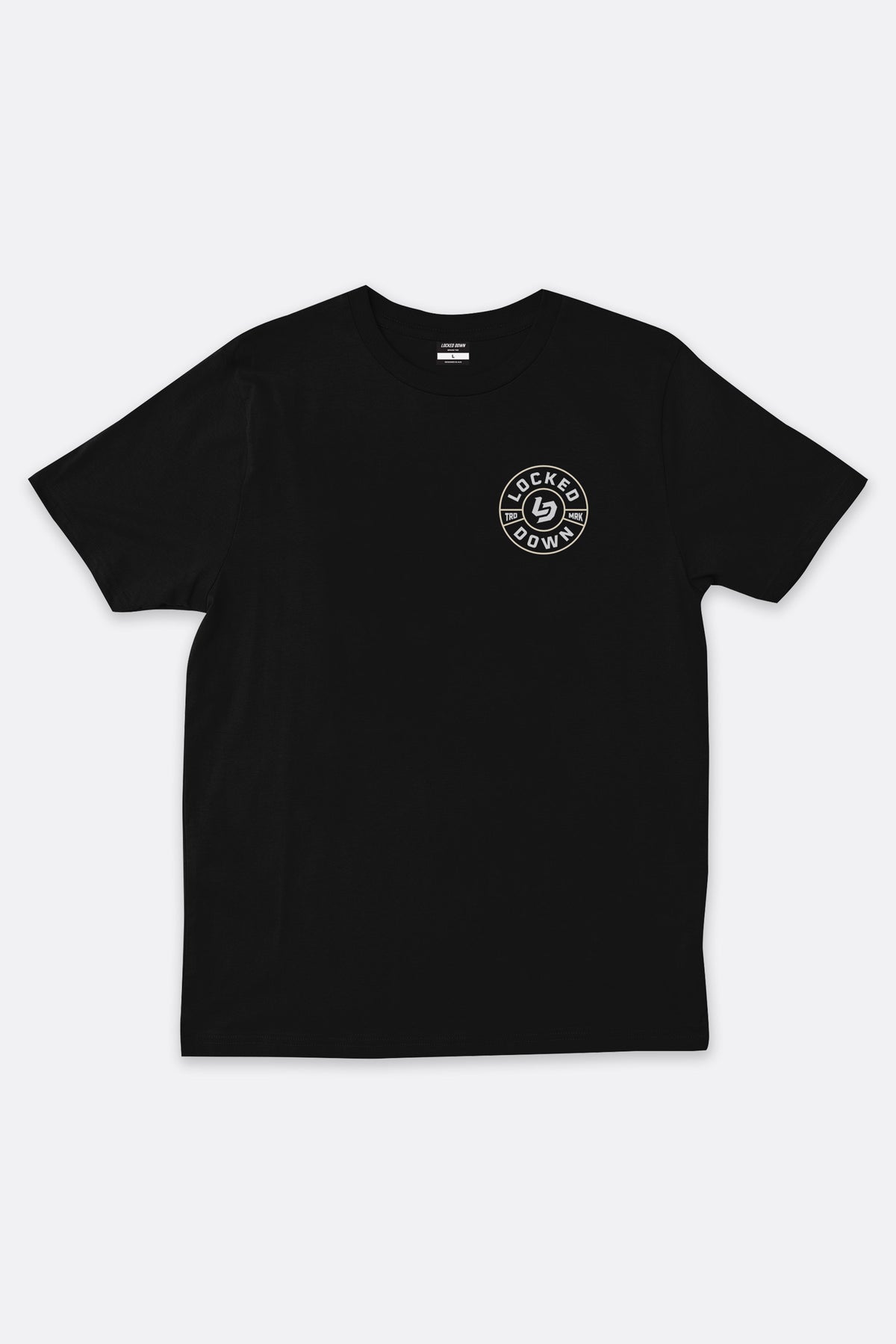 Locked Down Brands Premium Impact Tee - Black