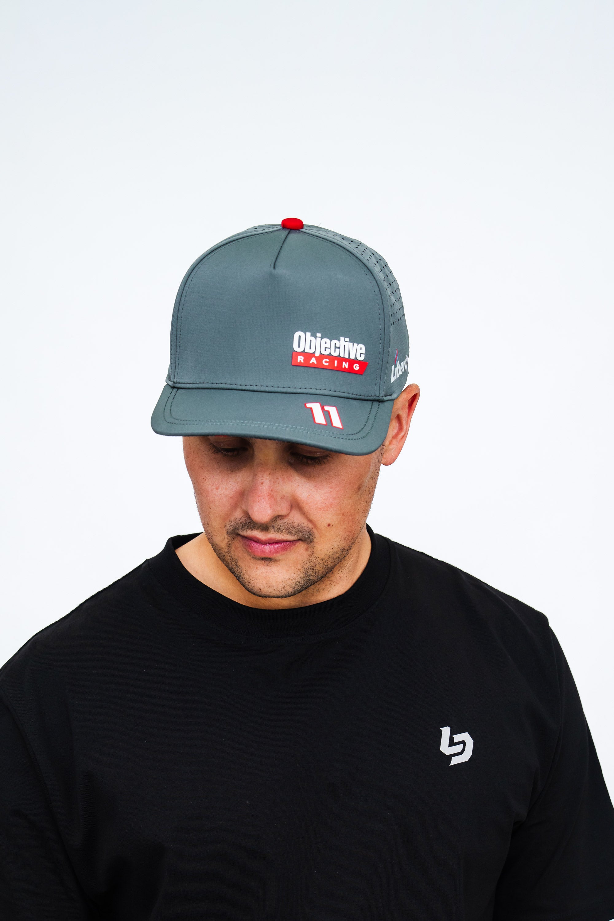 Locked Down Brands Premium Water Resistant ICON Snapback in Collaboration with Supercar team Objective Racing for 2026