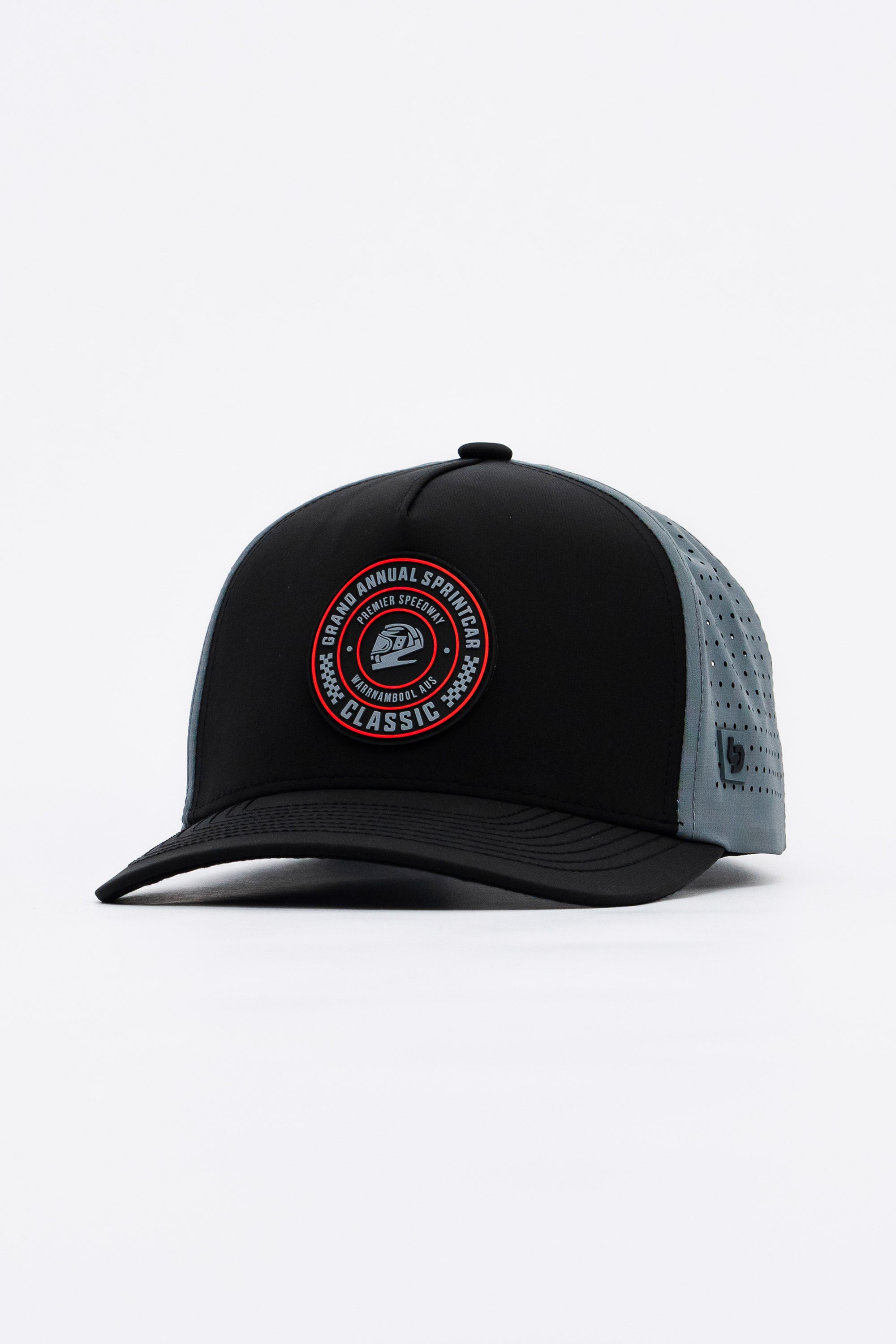 Locked Down Brands Premium Water Resistant ICON Snapback in Collaboration with the 2026 Sprintcar CLASSIC in Warrnambool
