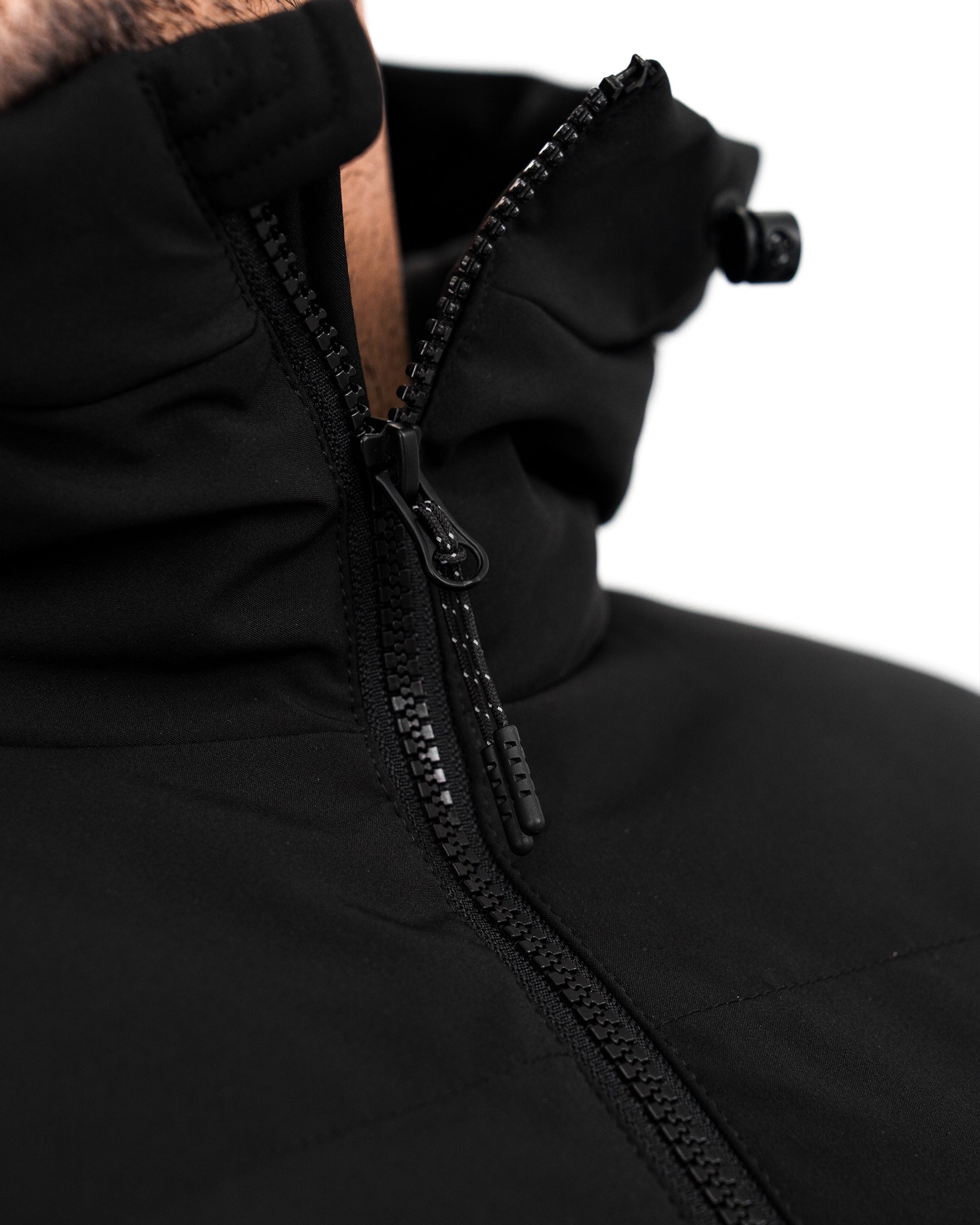 Locked Down Brands Premium Draft Puffer Jacket Black