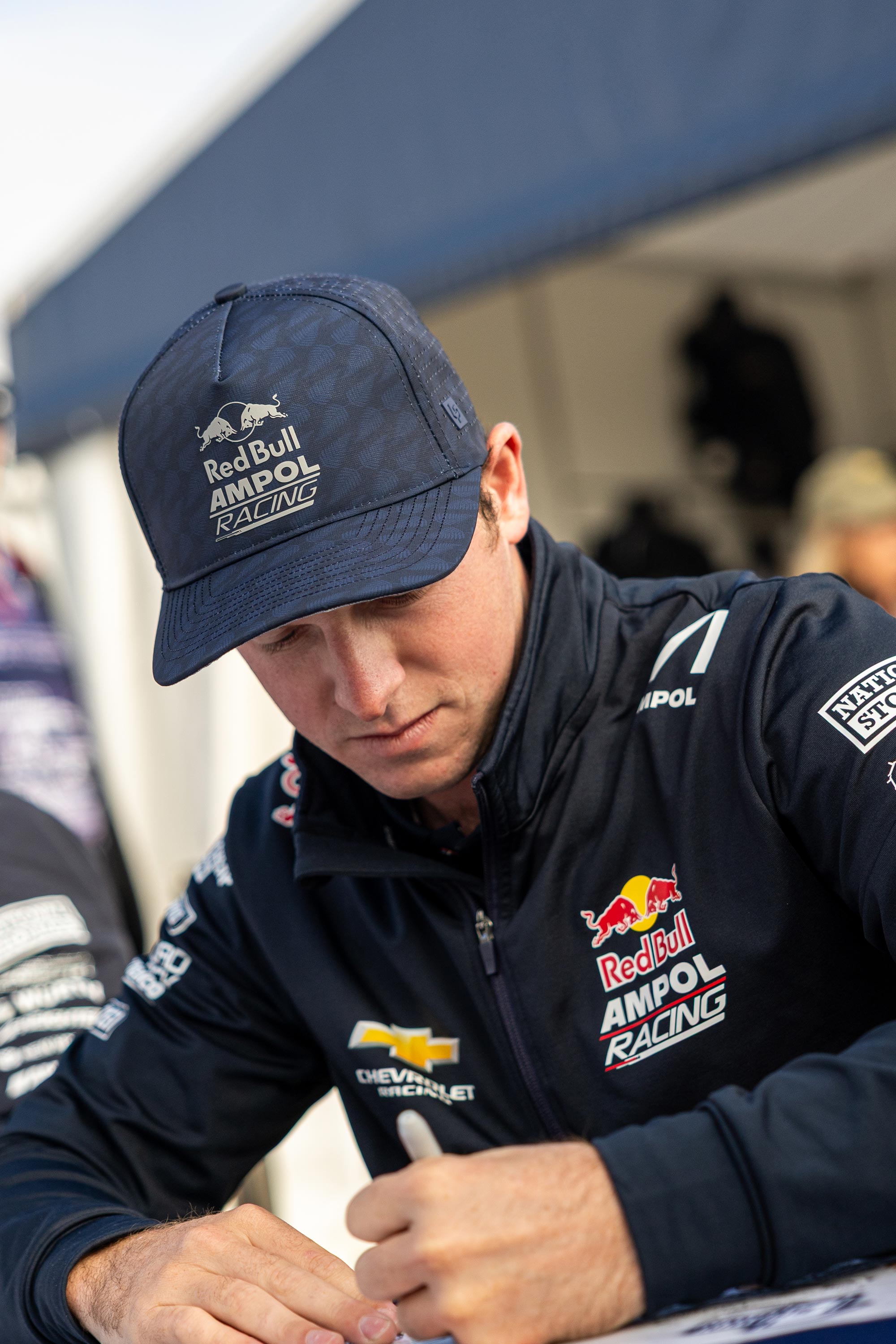 Locked Down Brands Premium Water Resistant ICON Snapback in Collaboration with Redbull Ampol Racing for 2025 NZ race