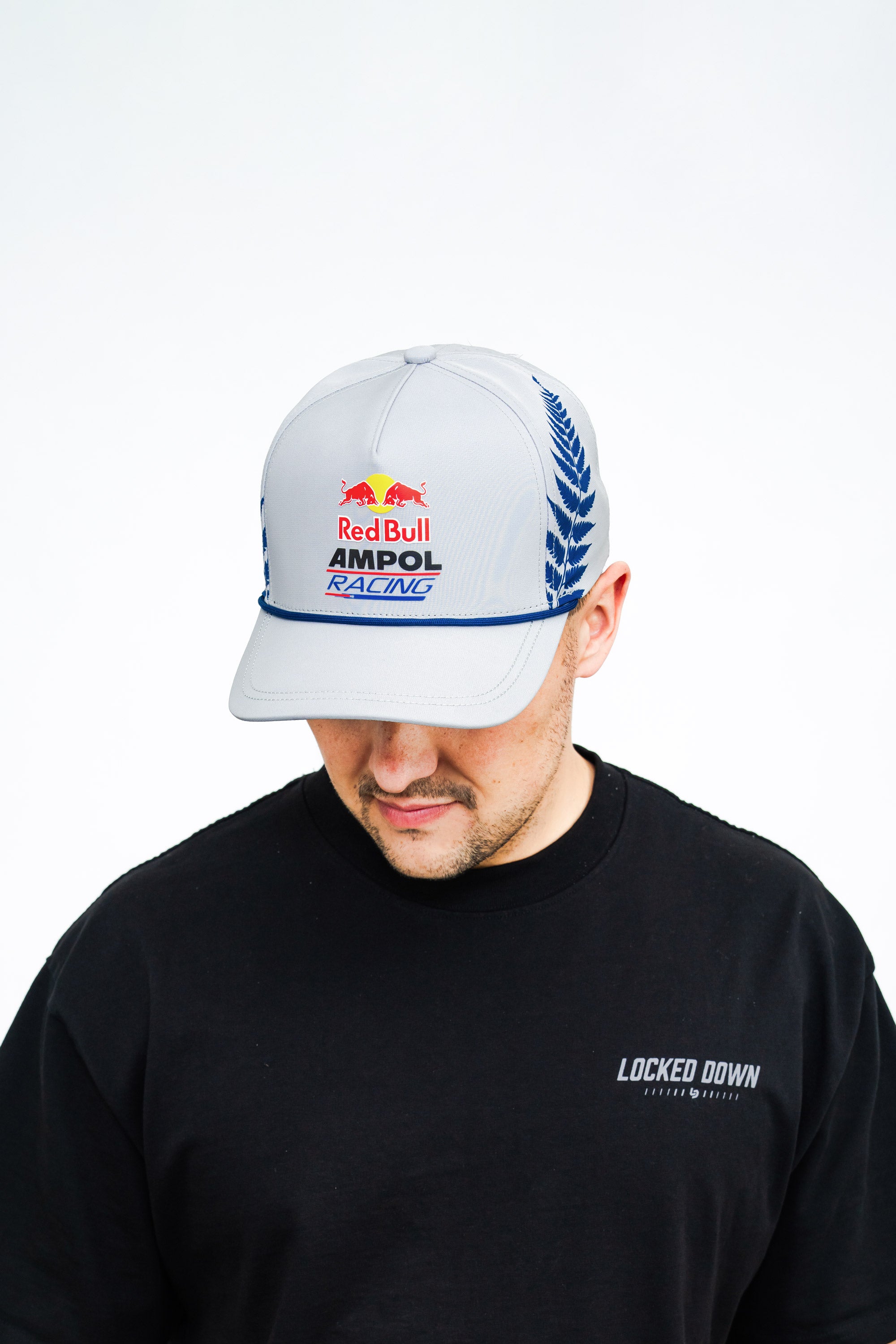 Locked Down Brands Premium Water Resistant ICON Snapback in Collaboration with Redbull Ampol Racing for 2026