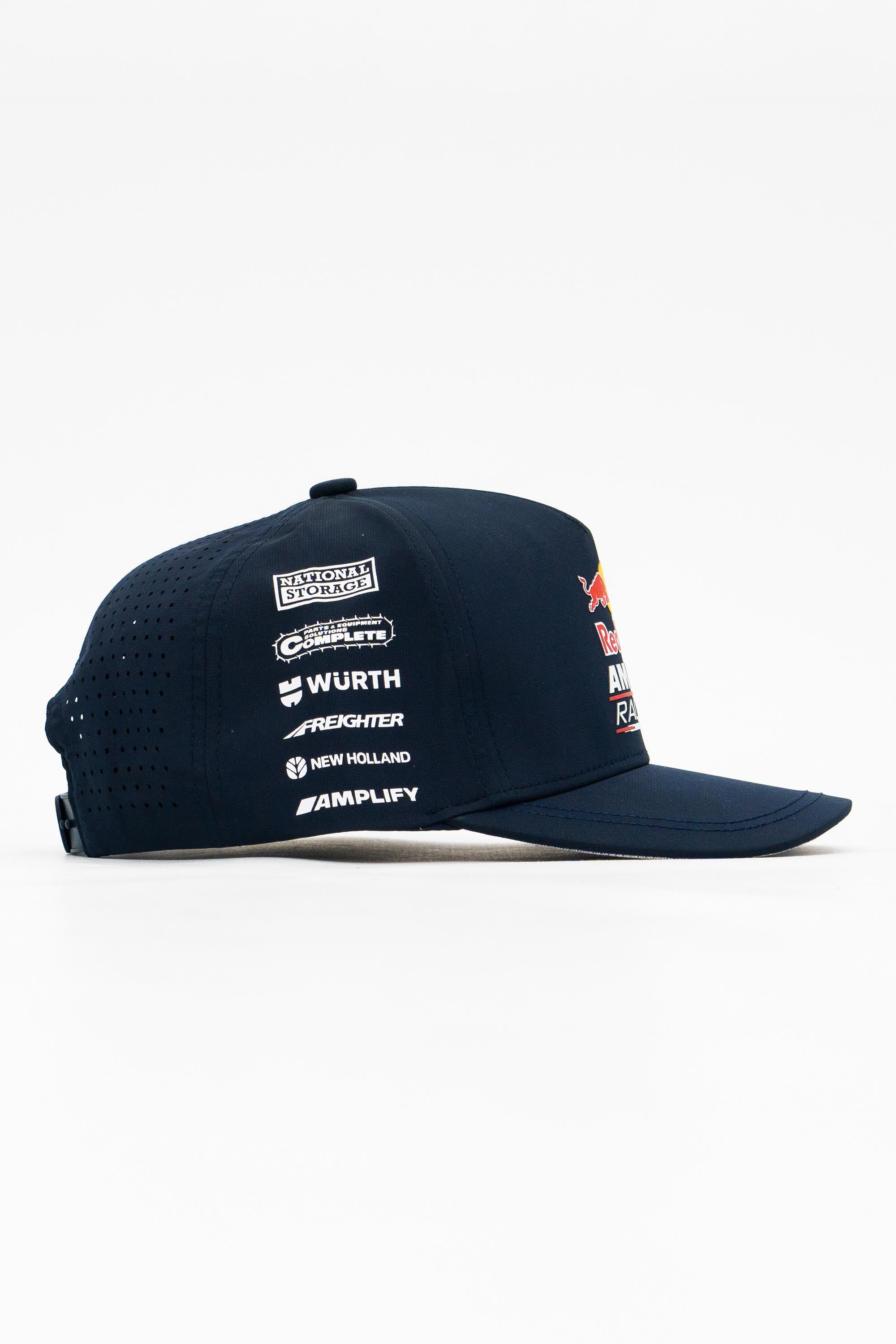 Locked Down Brands Premium Water Resistant ICON Snapback in Collaboration with Redbull Ampol Racing for 2025