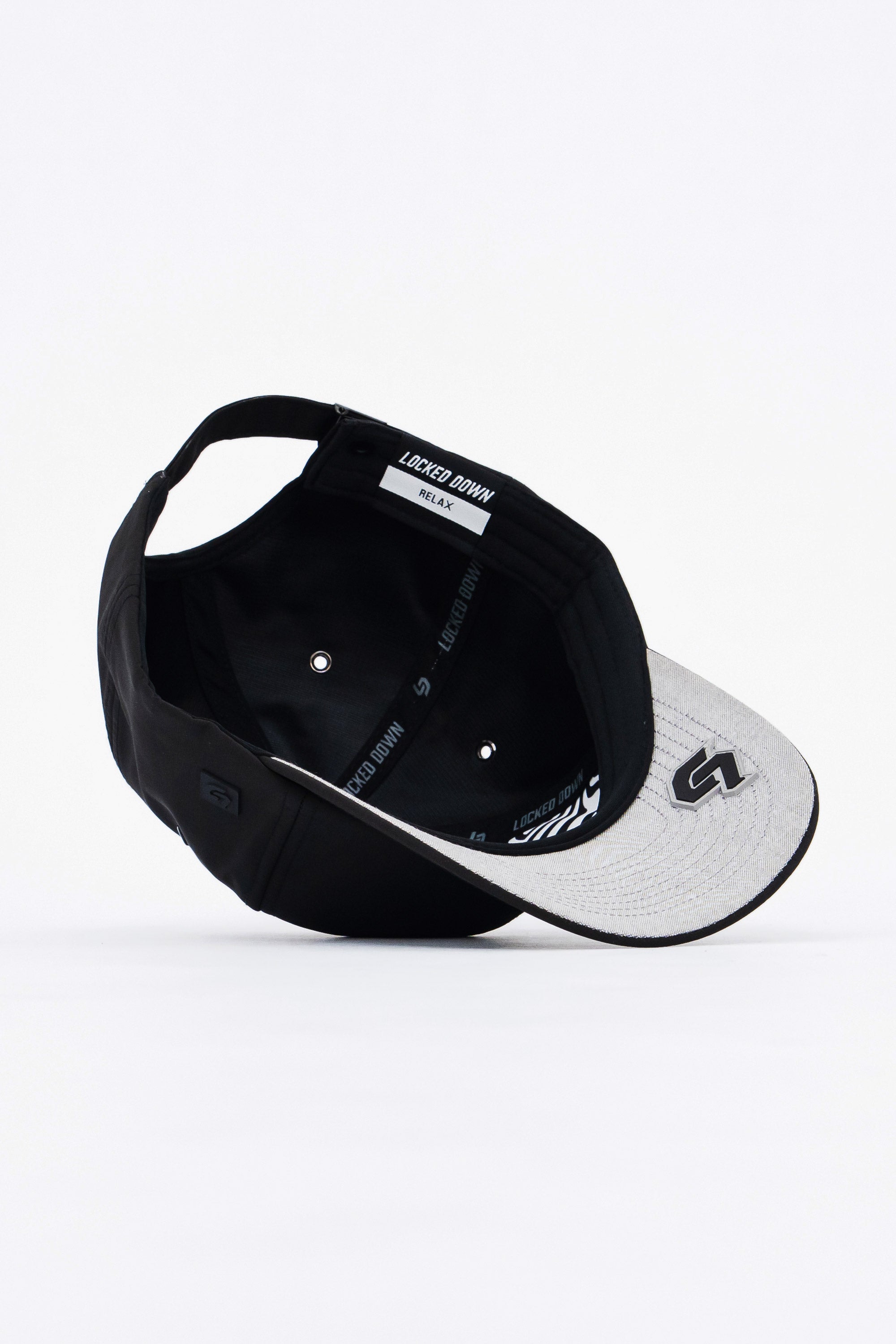 Locked Down Brands Premium Water Resistant RELAX Strapback - Black
