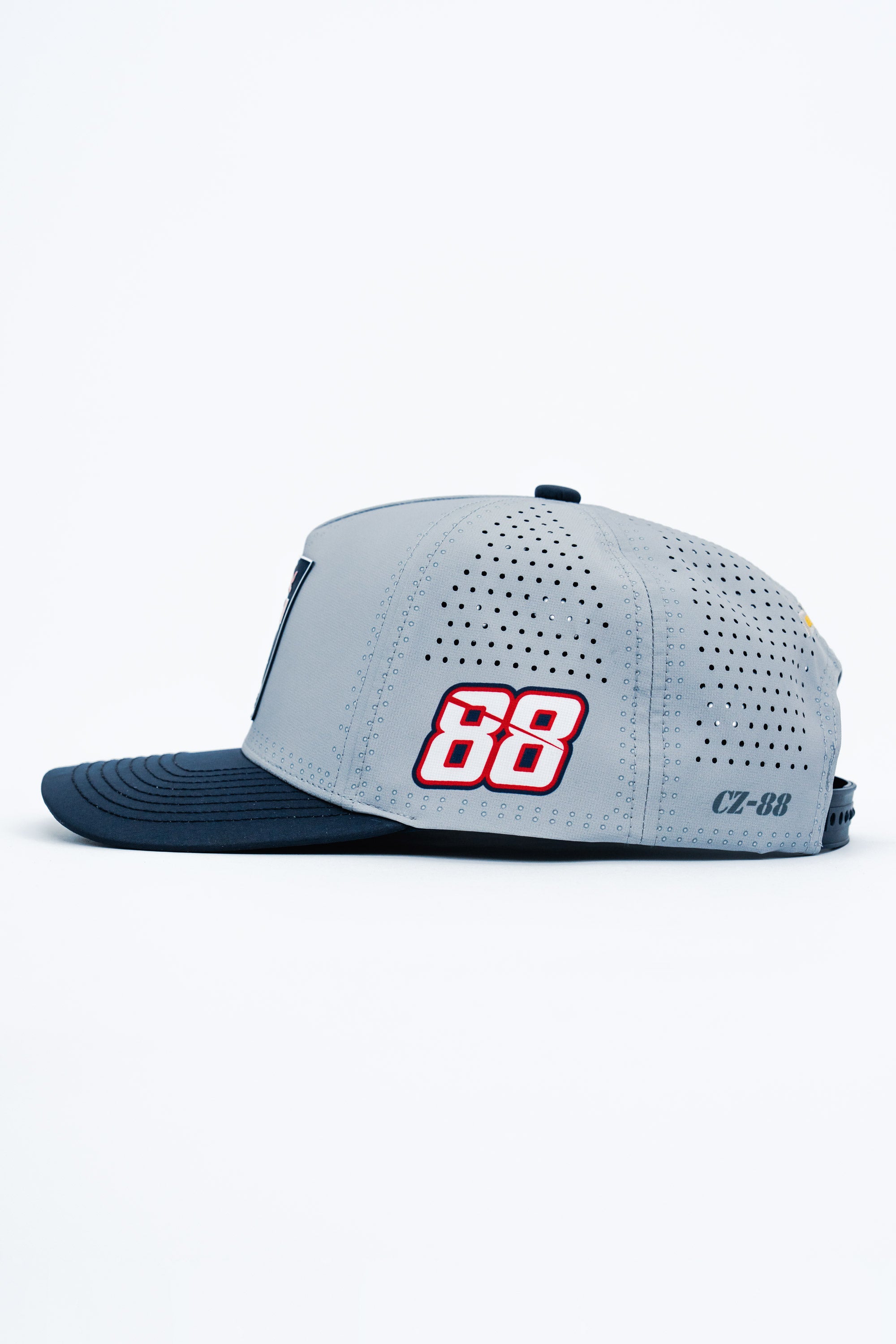 Locked Down Brands Premium Water Resistant ICON Snapback in Collaboration with Trackhouse Racing x Red Bull in NASCAR