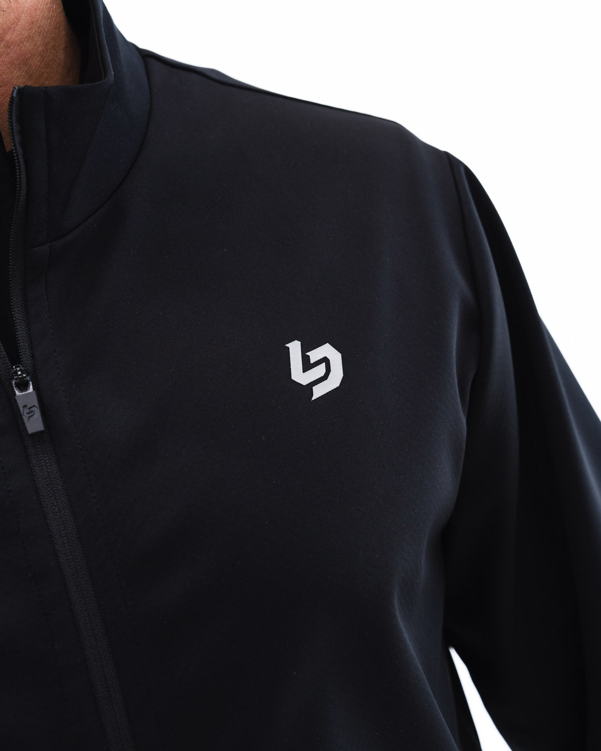 Locked Down Brands Premium Slick Softshell Jacket - Black
