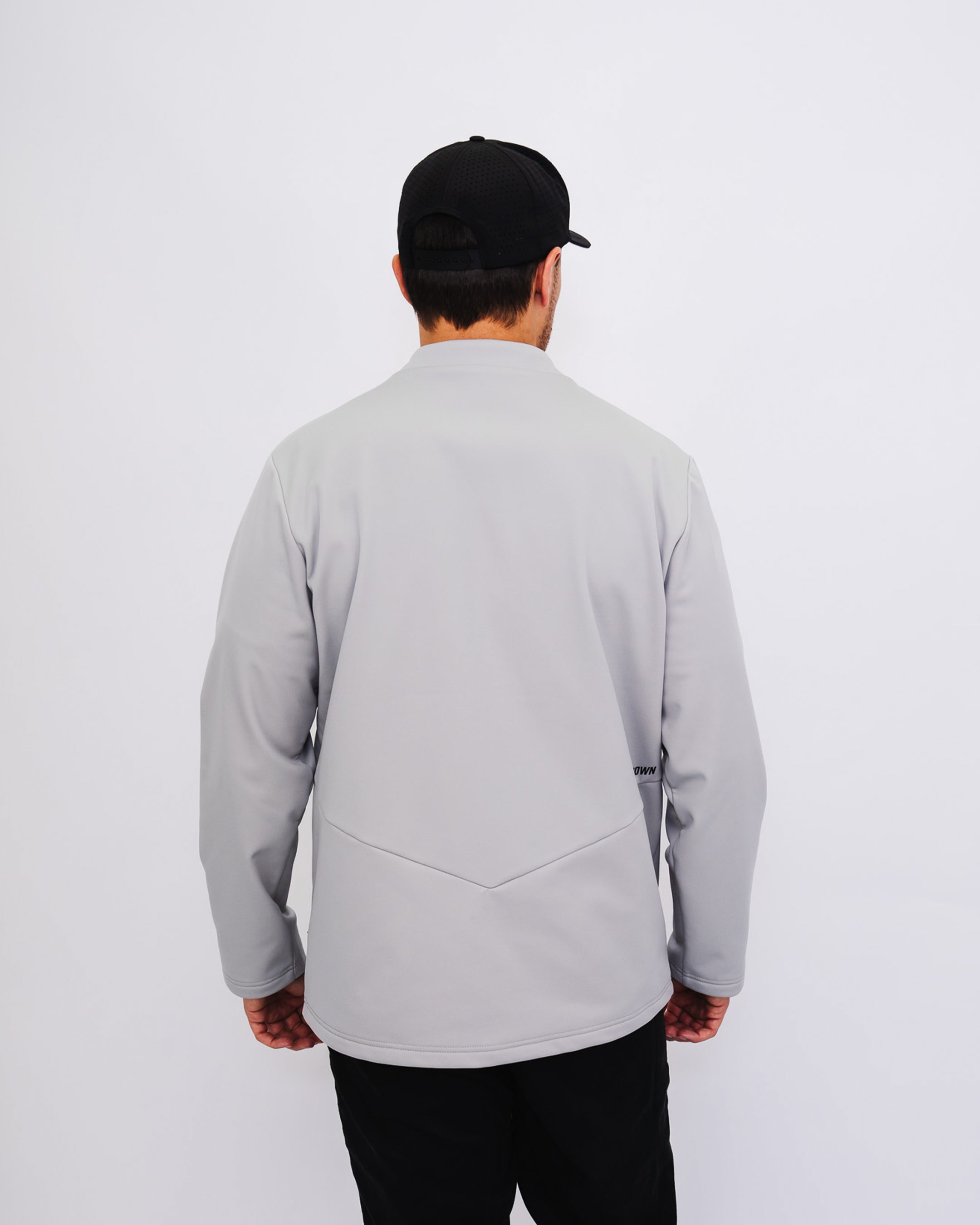 Locked Down Brands Premium Slick Softshell Jacket - Stone Grey