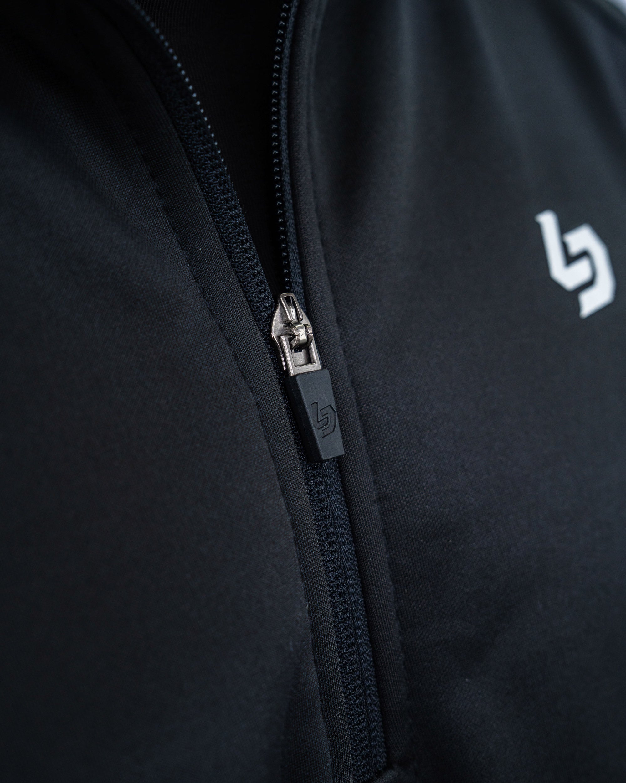 Locked Down Brands Premium Sprint 1/4 Zip Pullover - Black