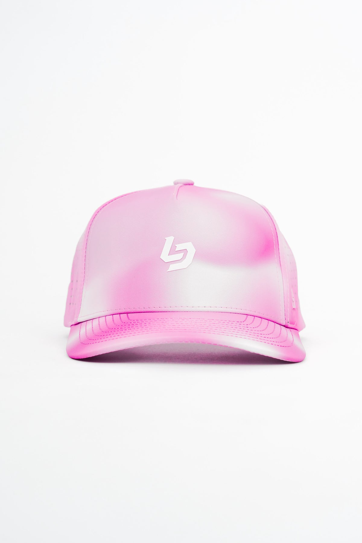 Locked Down Brands Premium Water Resistant ICON Stamp Snapback - Pinkwash