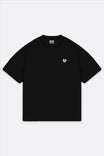 Locked Down Brands Premium Oversized Stamp Tee - Black
