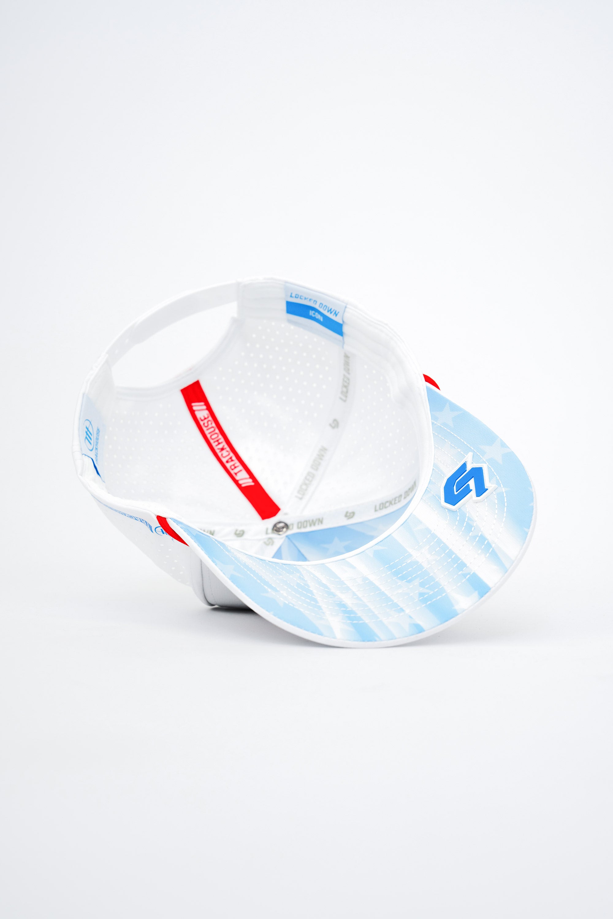 Locked Down Brands Premium Water Resistant ICON Snapback in Collaboration with Trackhouse Racing in NASCAR