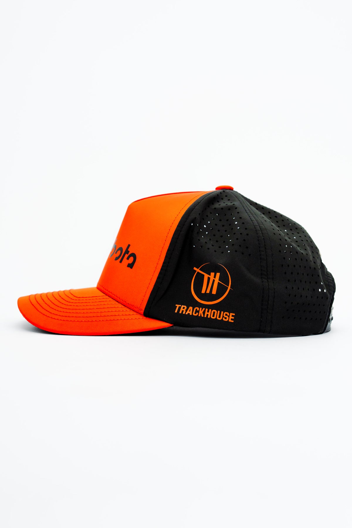 Locked Down Brands Premium Water Resistant ICON Snapback in Collaboration with Kubota and Trackhouse Racing in NASCAR