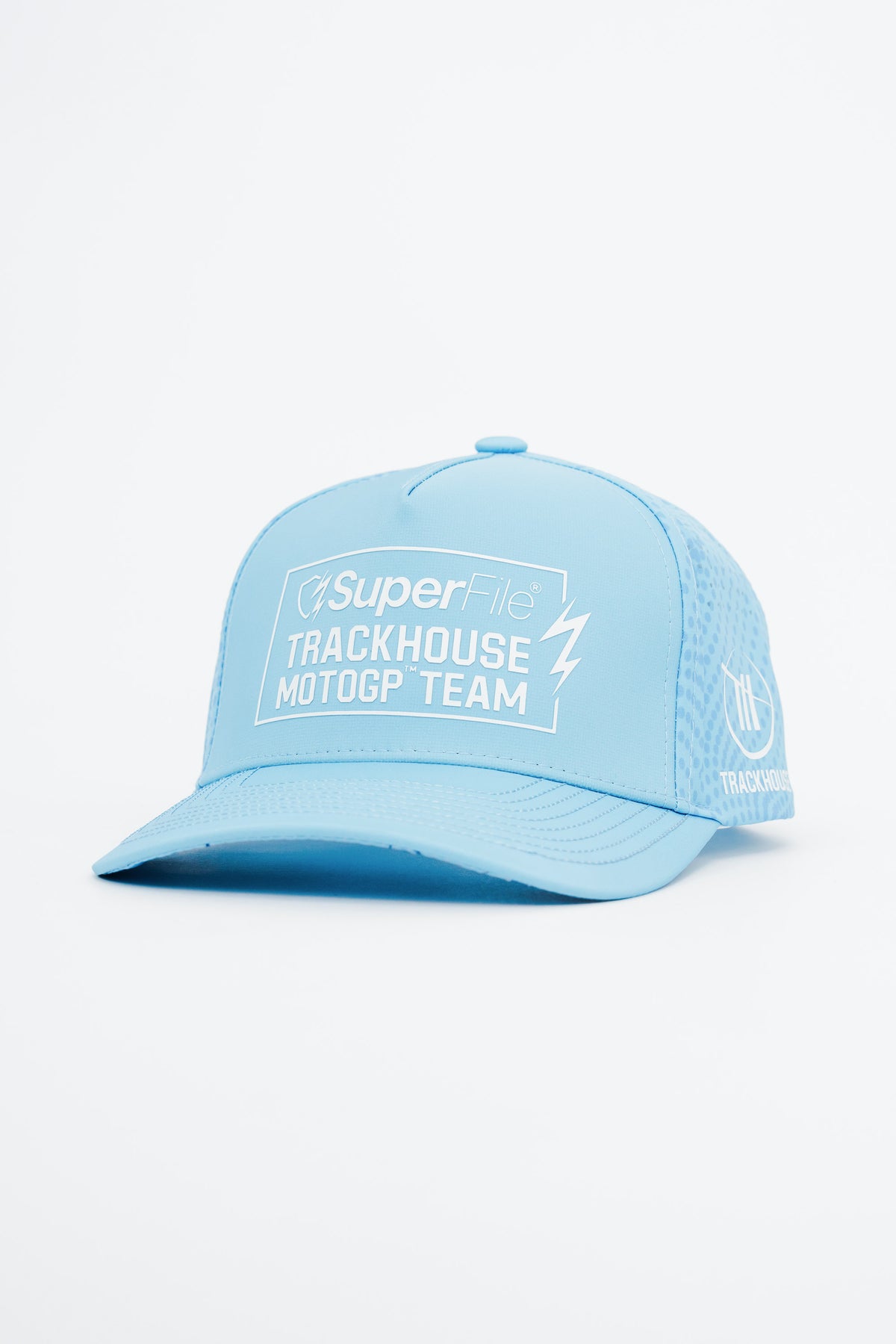 Locked Down Brands Premium Water Resistant ICON Snapback in Collaboration with Trackhouse MOTOGP and the GP in Australia.