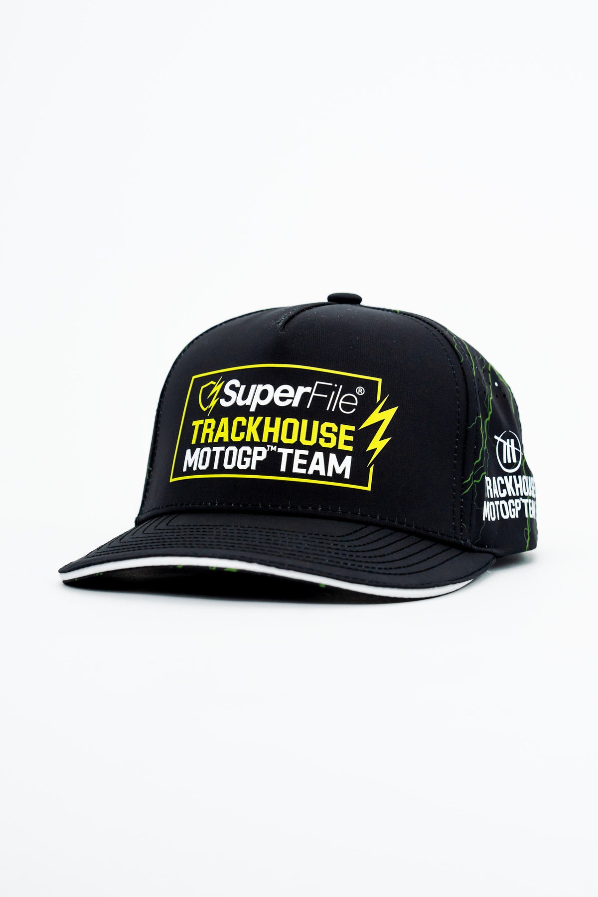 Locked Down Brands Premium Water Resistant ICON Snapback in Collaboration with Trackhouse MOTOGP Superfile