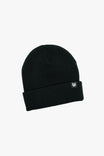Locked Down Brands Cuff Tag Beanie - Black