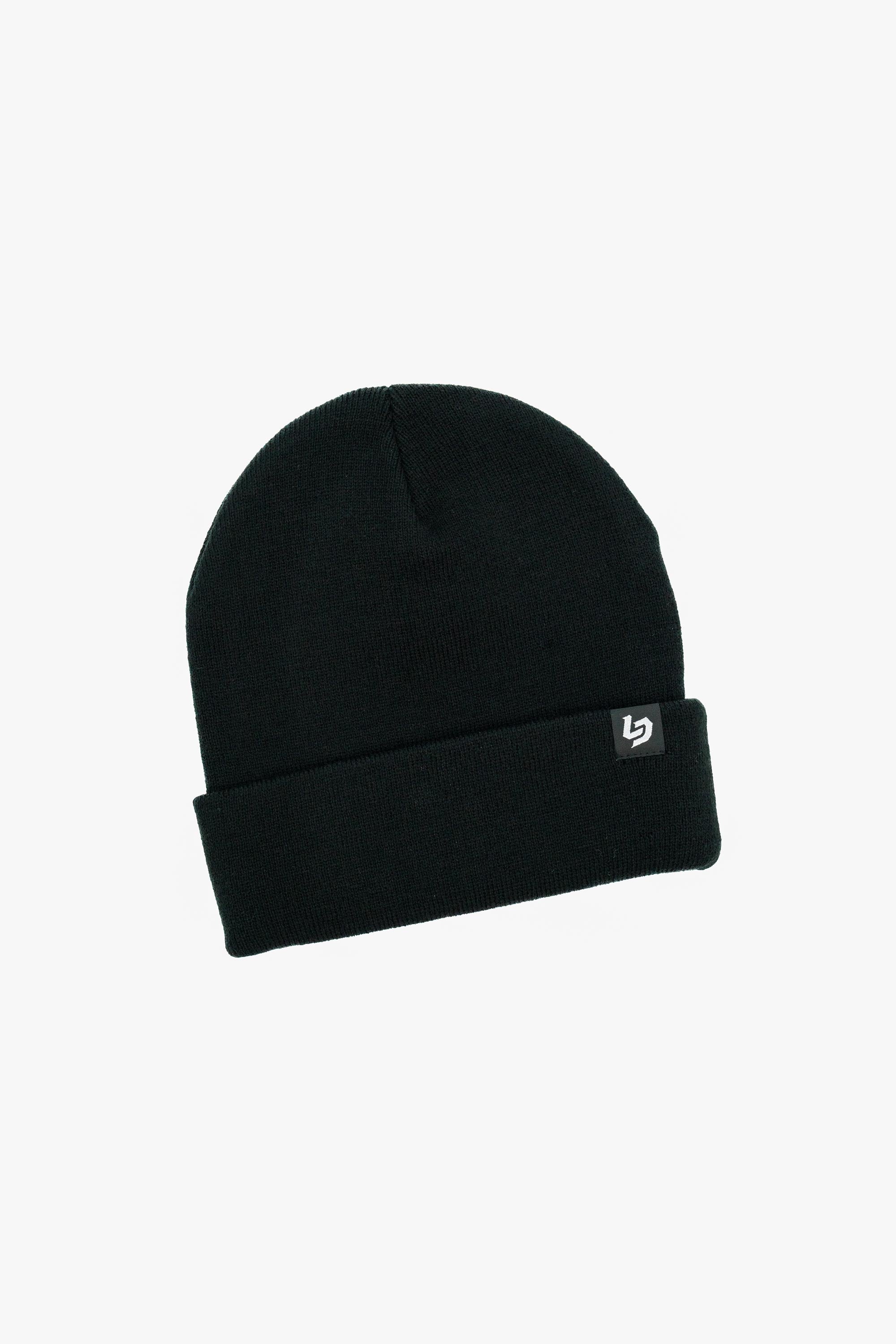 Locked Down Brands Cuff Tag Beanie - Black