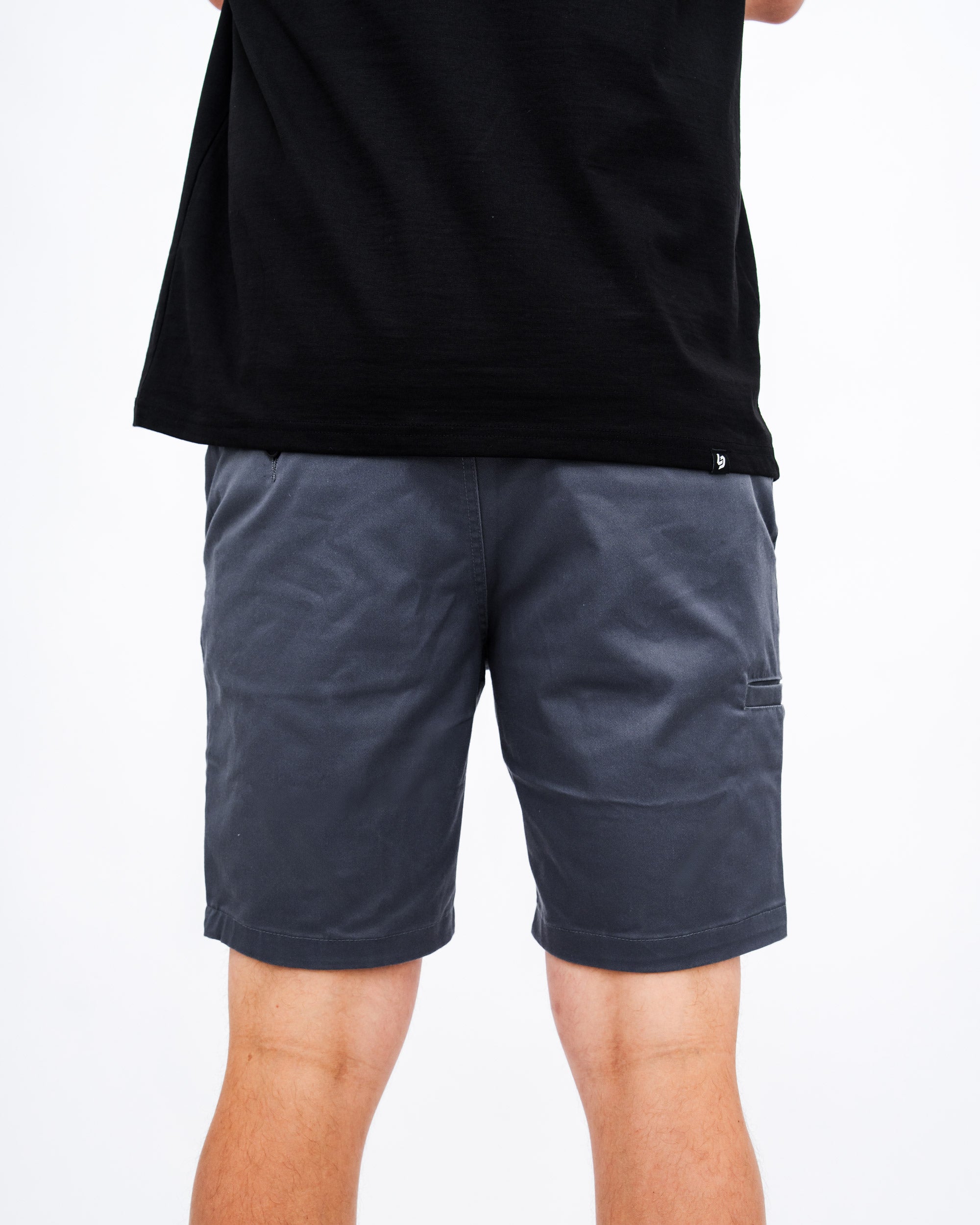 Locked Down Brands Premium Cargo Track Short - Grey