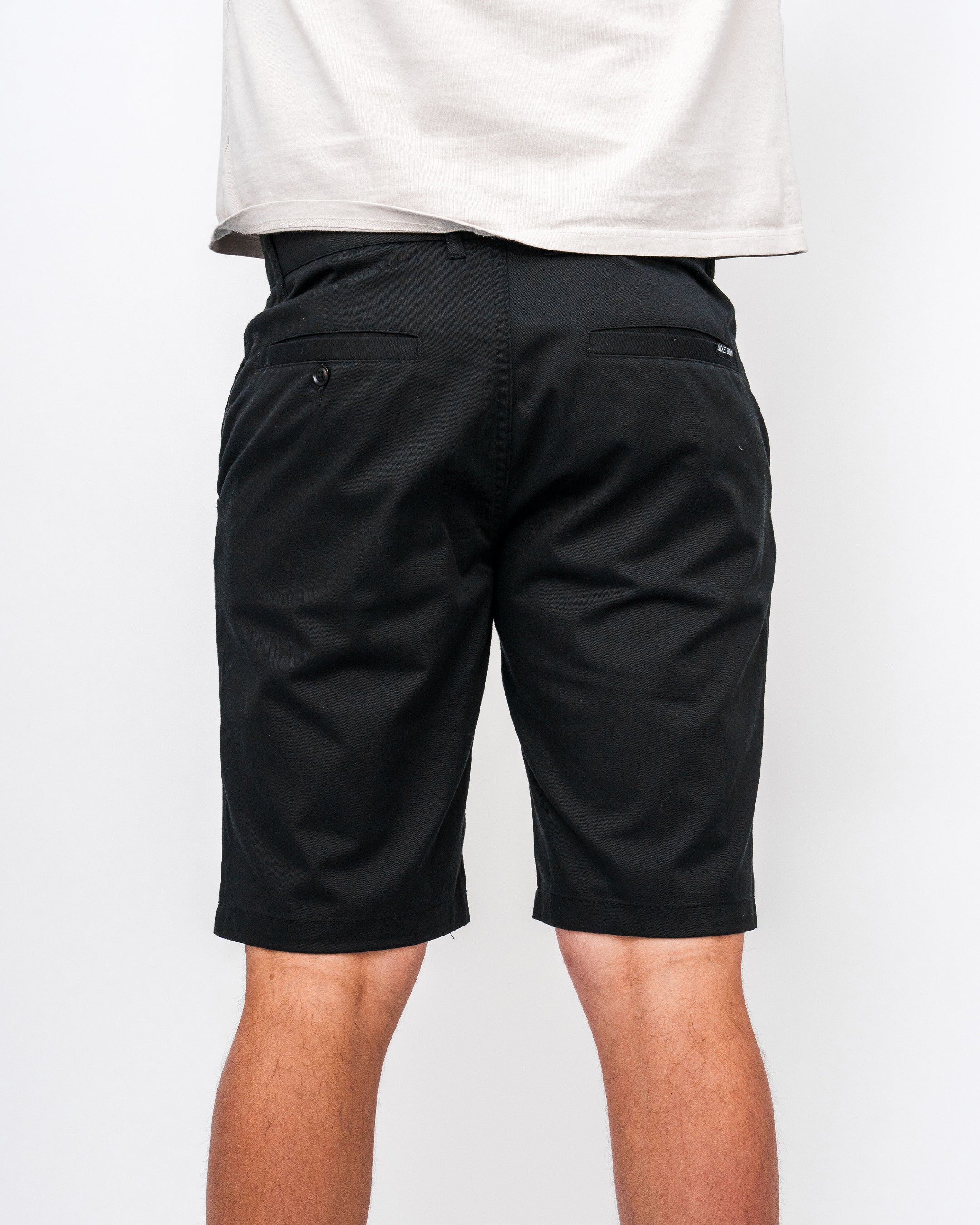 Locked Down Brands Premium Track Short - Black