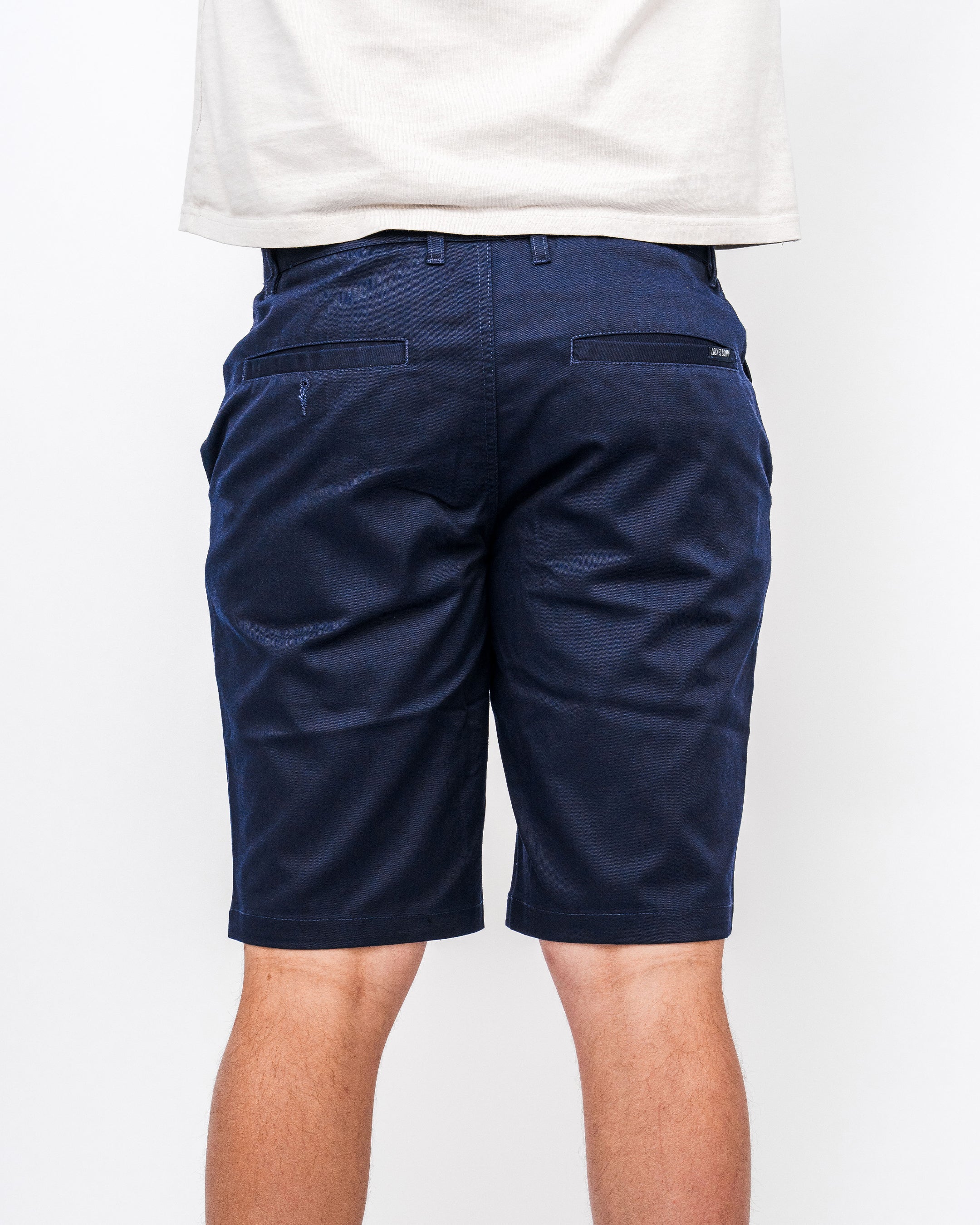 Locked Down Brands Premium Track Short - Navy