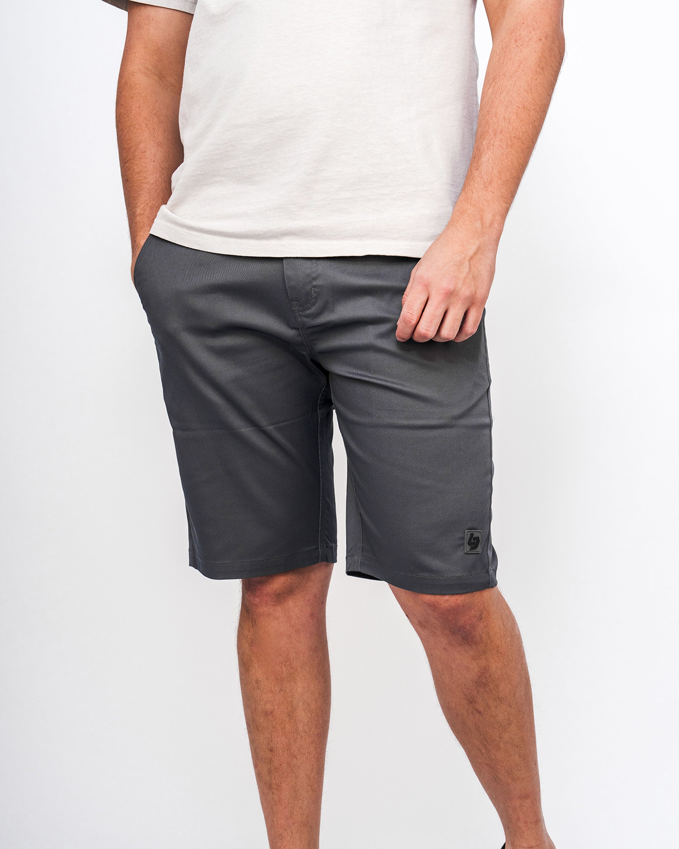 Locked Down Brands Premium Track Short - Grey