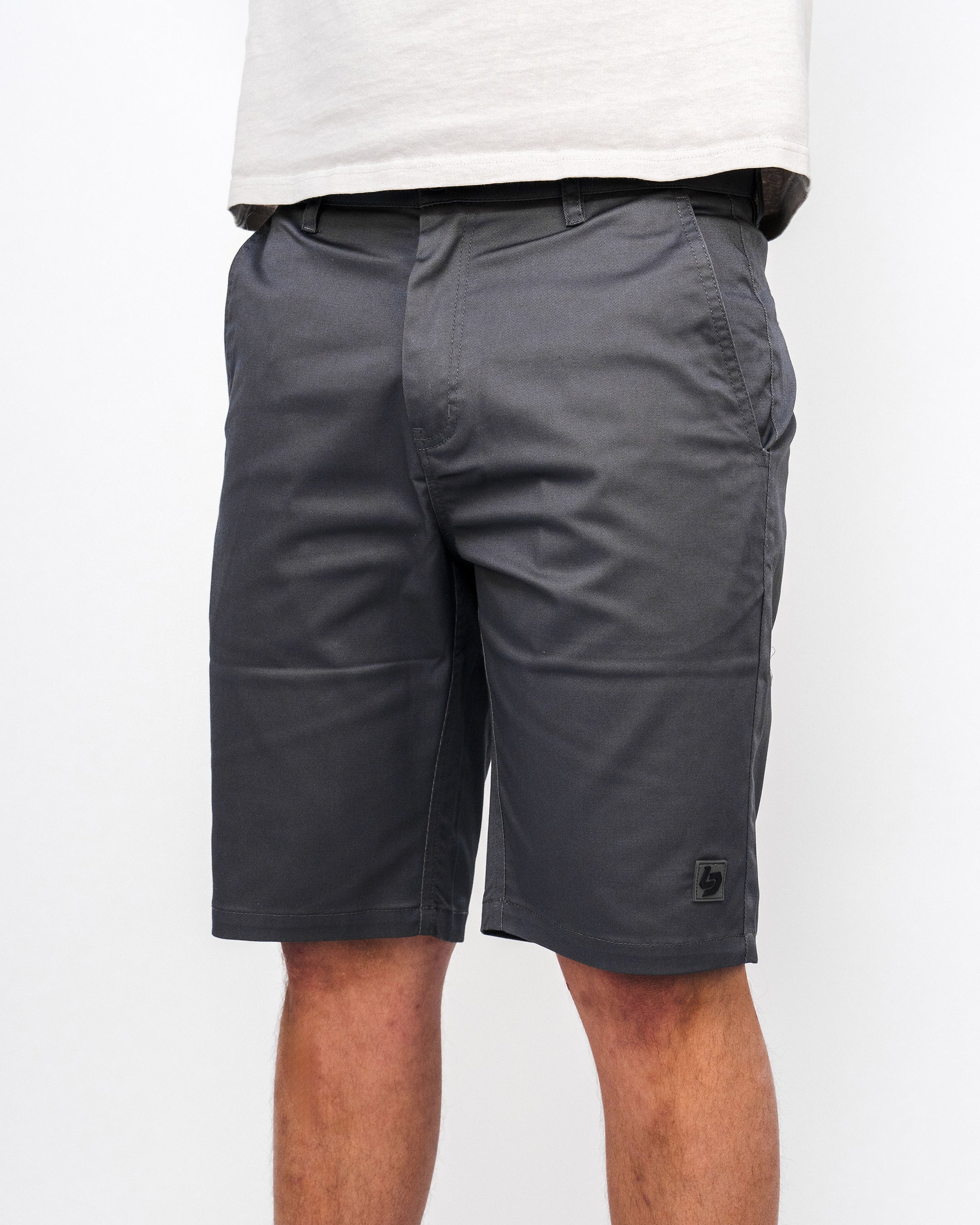 Locked Down Brands Premium Track Short - Grey