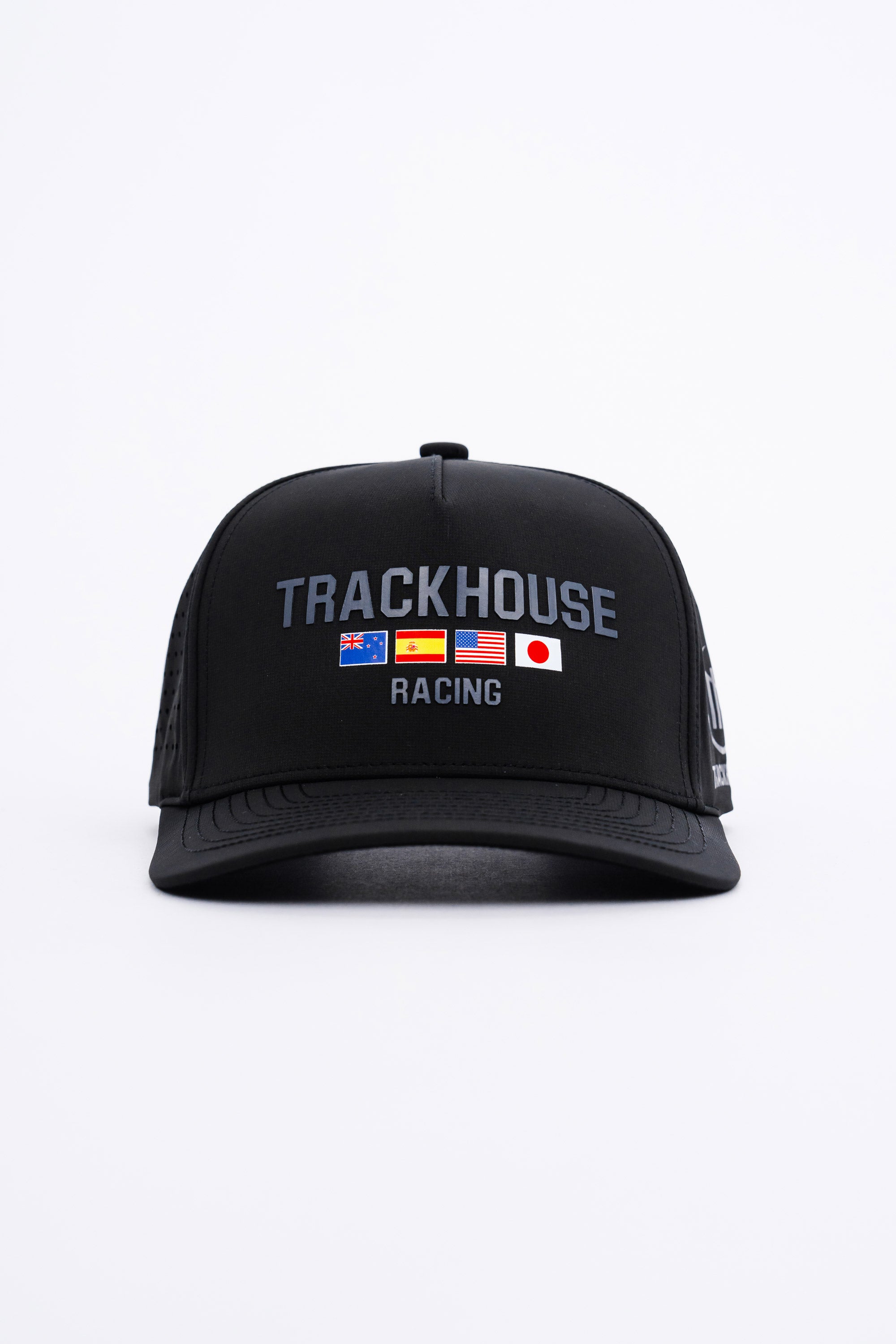 Locked Down Brands Premium Water Resistant ICON Snapback in Collaboration with Trackhouse Racing in NASCAR