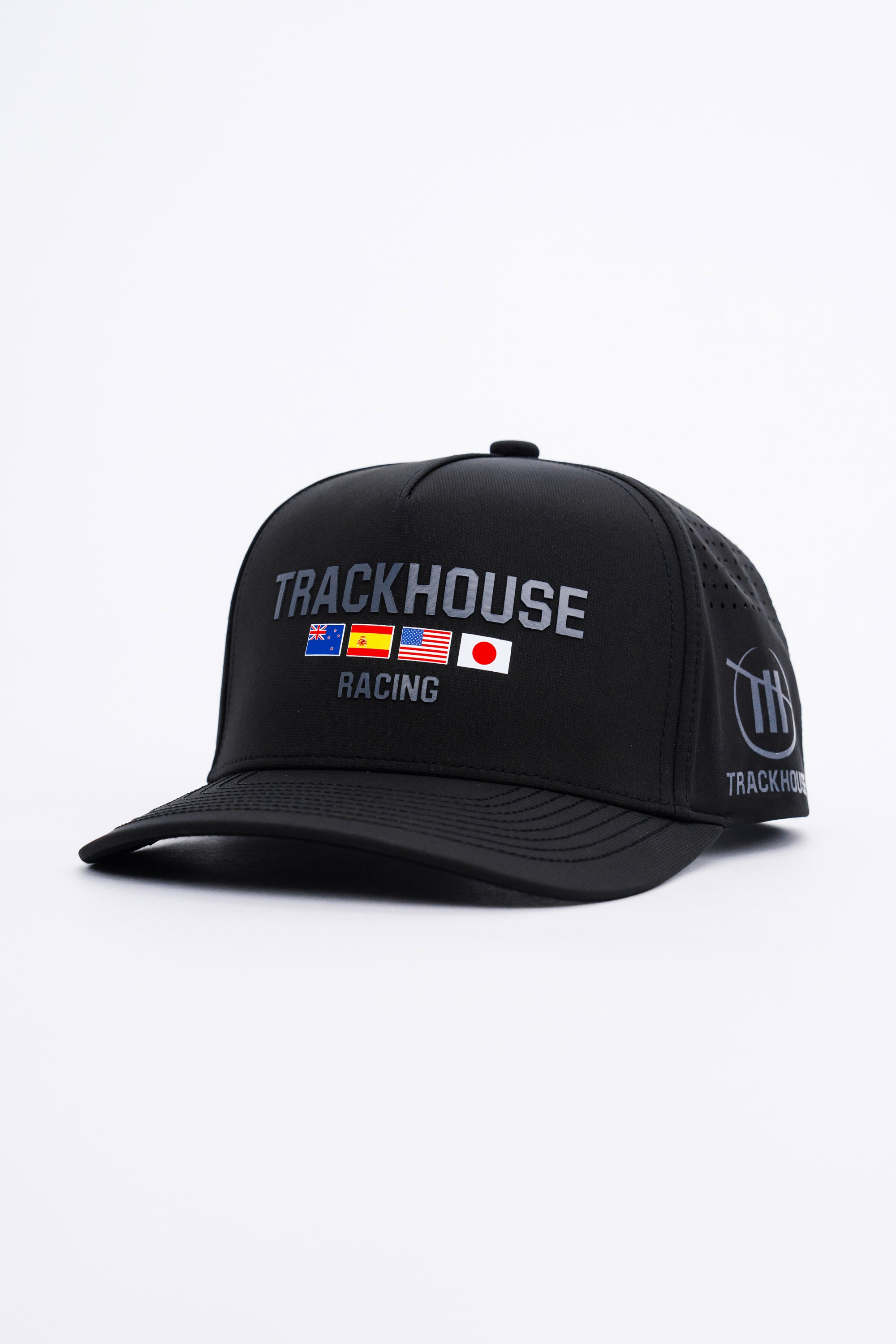 Locked Down Brands Premium Water Resistant ICON Snapback in Collaboration with Trackhouse Racing in NASCAR
