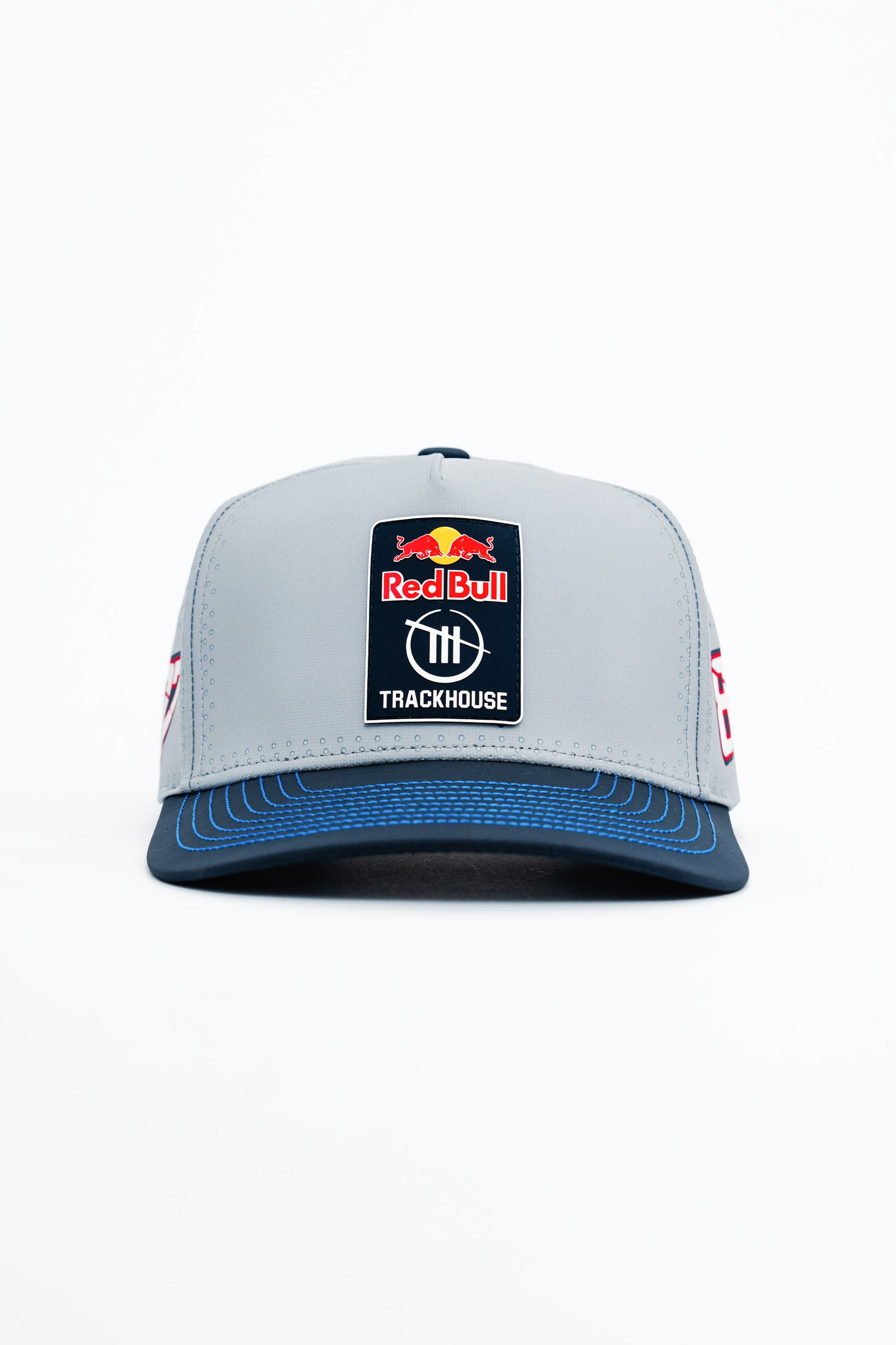 Locked Down Brands Premium Water Resistant ICON Snapback in Collaboration with Trackhouse Racing x Red Bull in NASCAR