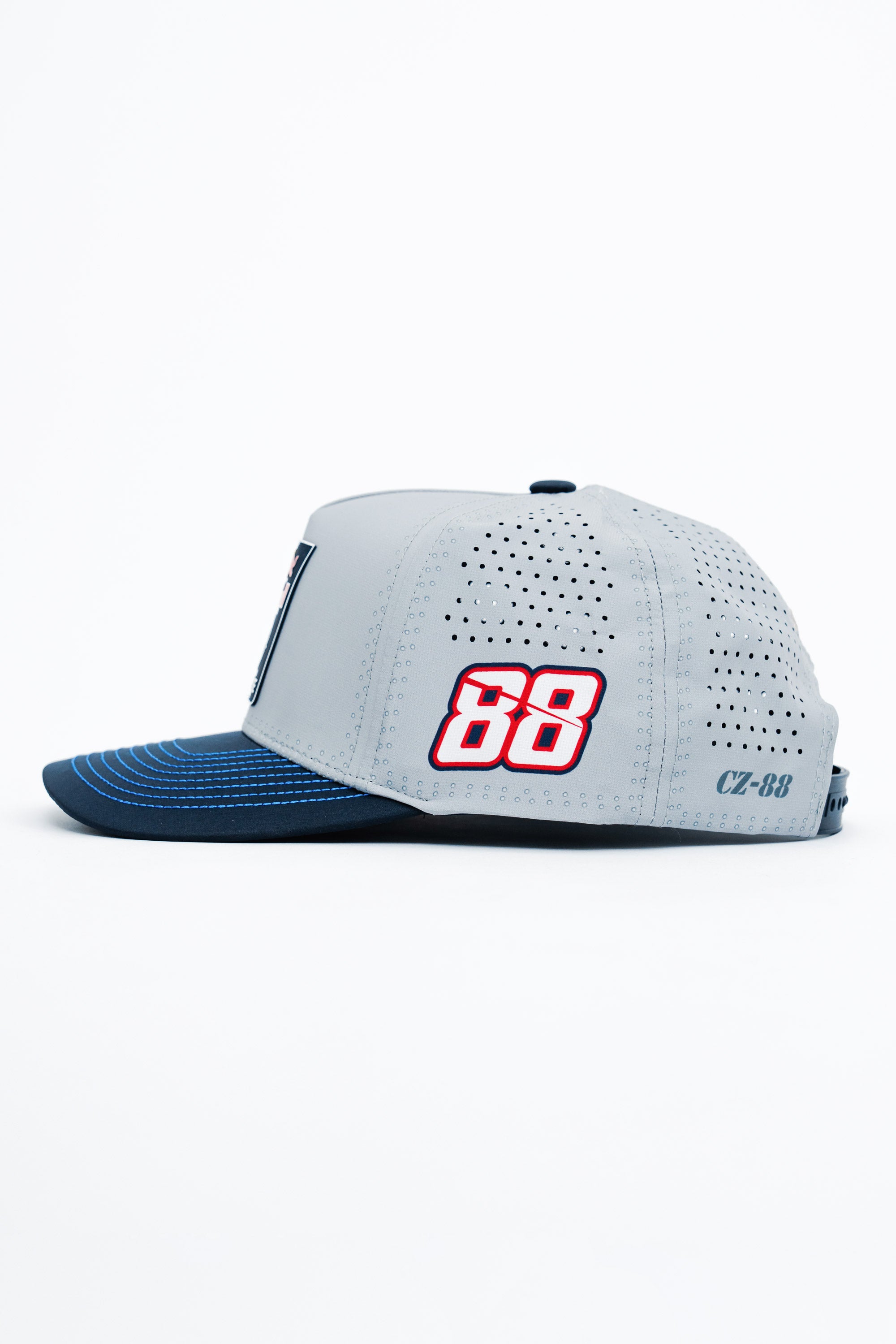Locked Down Brands Premium Water Resistant ICON Snapback in Collaboration with Trackhouse Racing x Red Bull in NASCAR