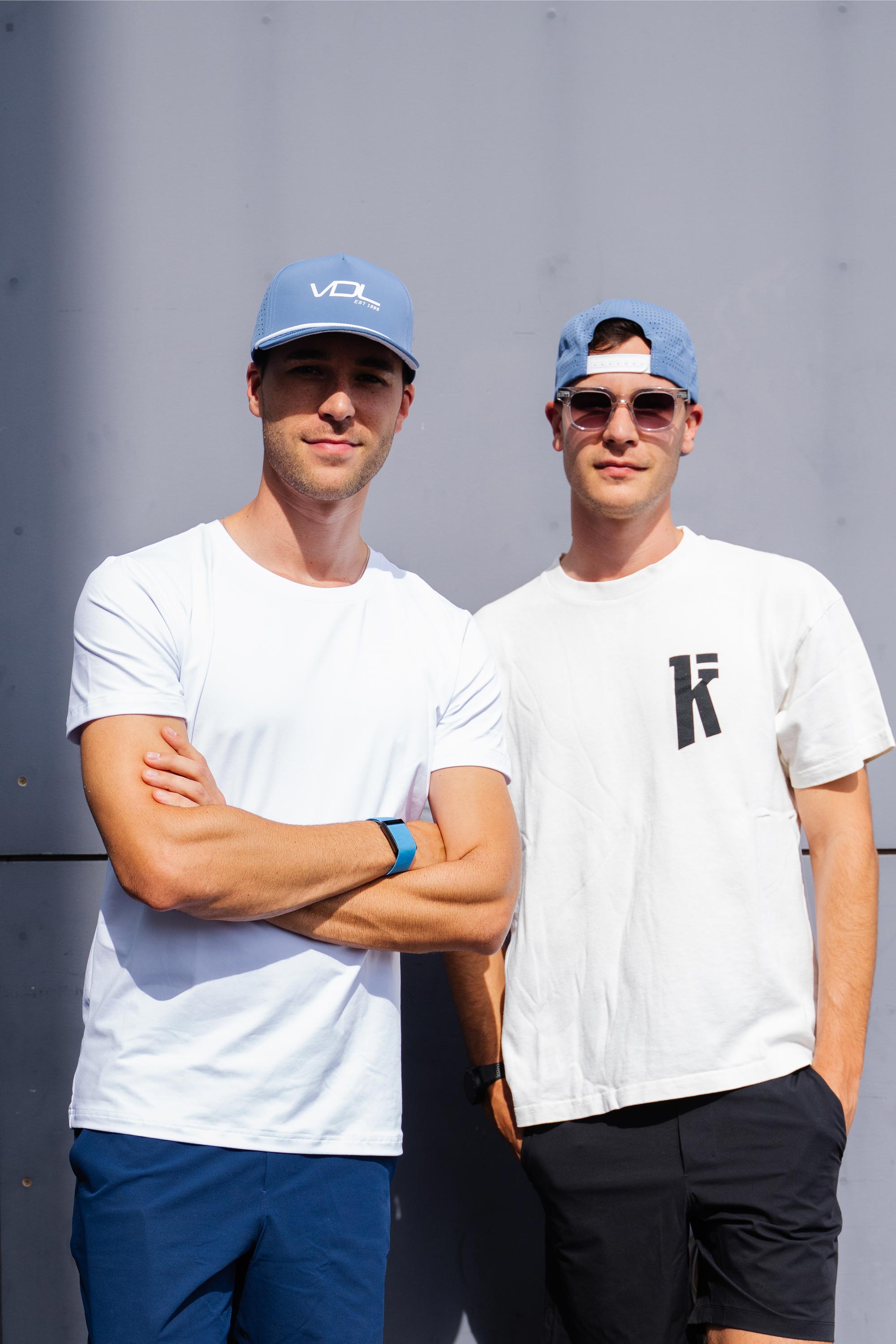 Locked Down Brands Premium Water Resistant ICON Snapback in Collaboration with the VDL Bros, Kelvin & Sheldon Van Der Linde - Blue