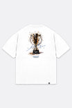 Locked Down Brands Premium Oversized Victory Tee - White