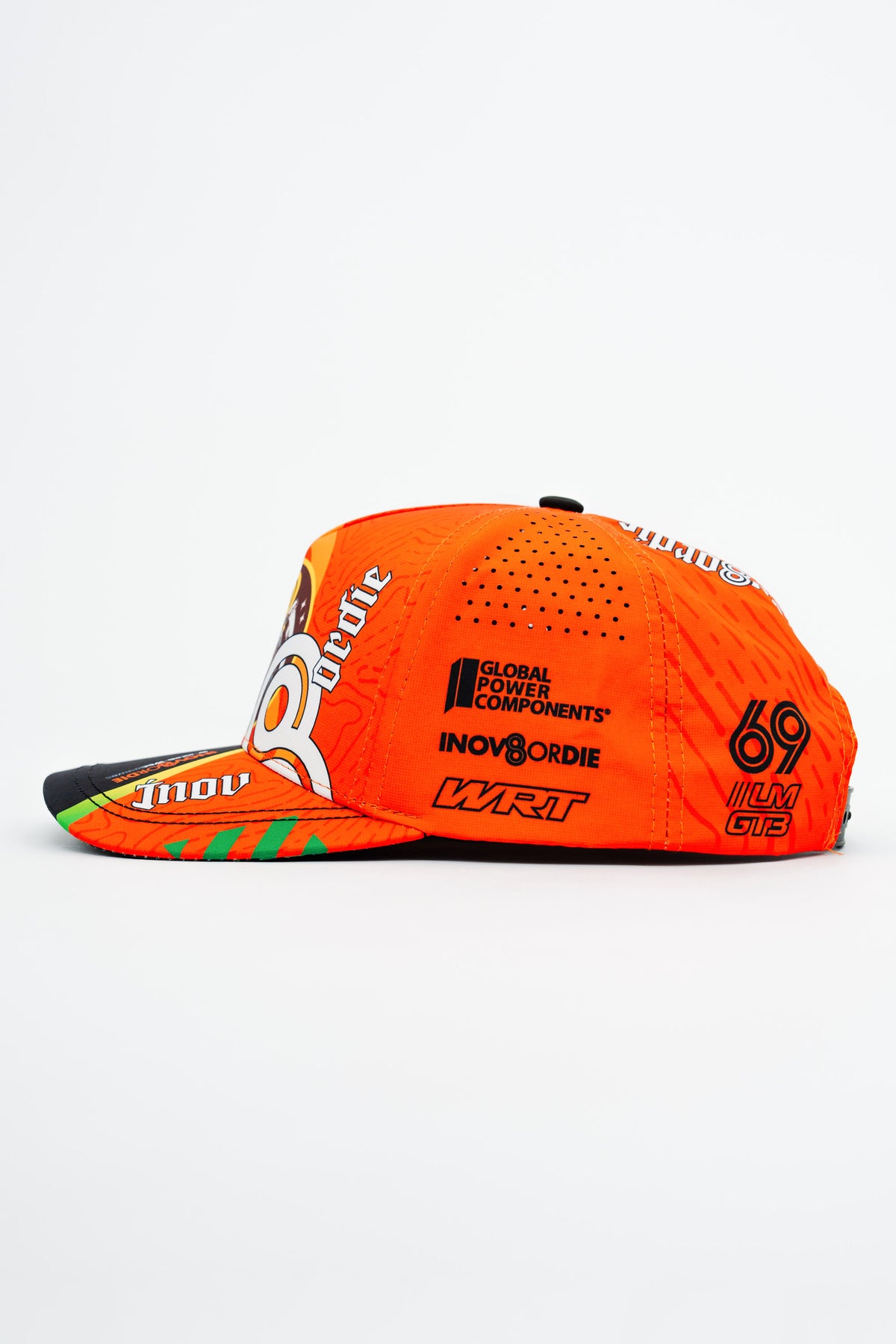 Locked Down Brands Premium Water Resistant ICON Snapback in Collaboration with Team WRT Racing - WEC 2026 JAPAN Livery