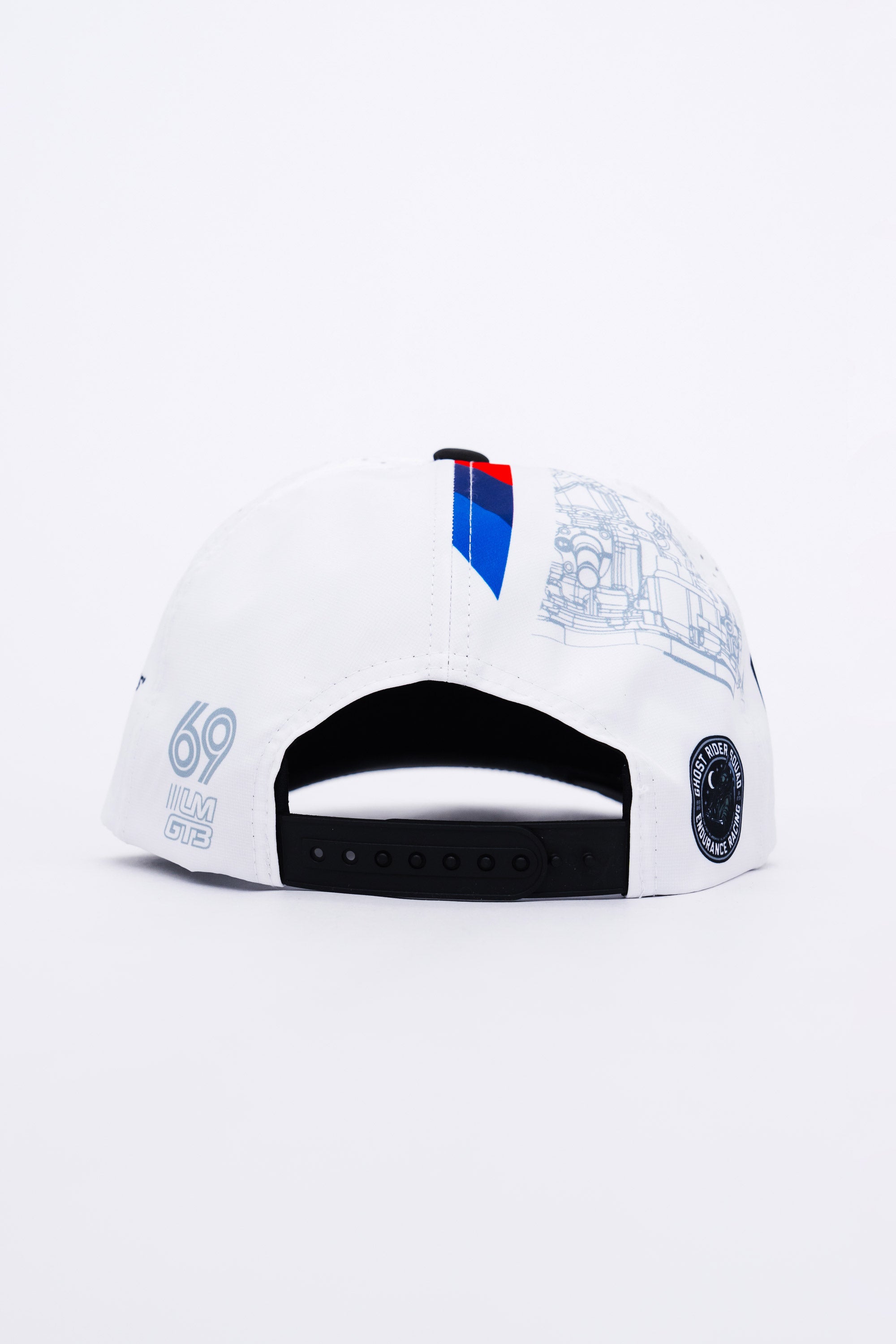 Locked Down Brands Premium Water Resistant ICON Snapback in Collaboration with Team WRT Racing - WEC 2026 SPA Livery